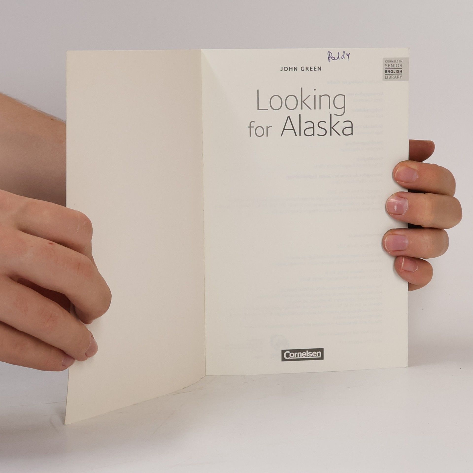 John Green Looking for Alaska