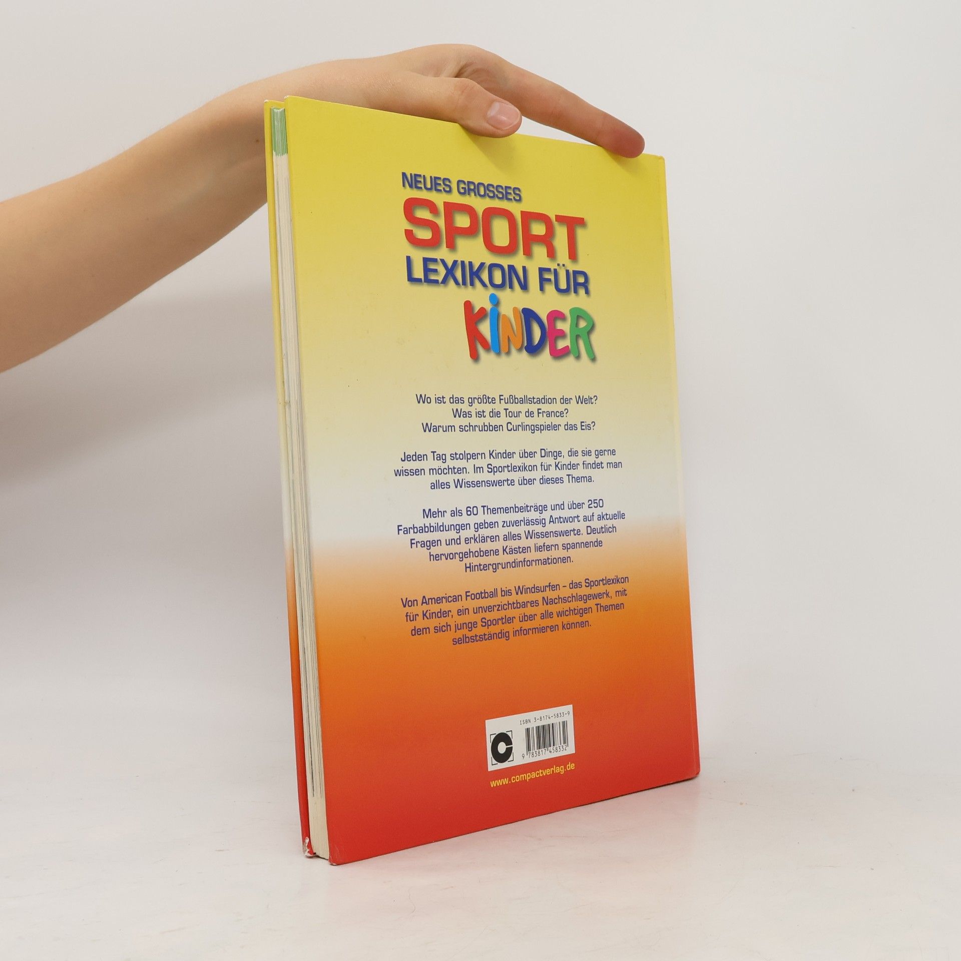 Neues grosses Sport-Lexikon für Kinder