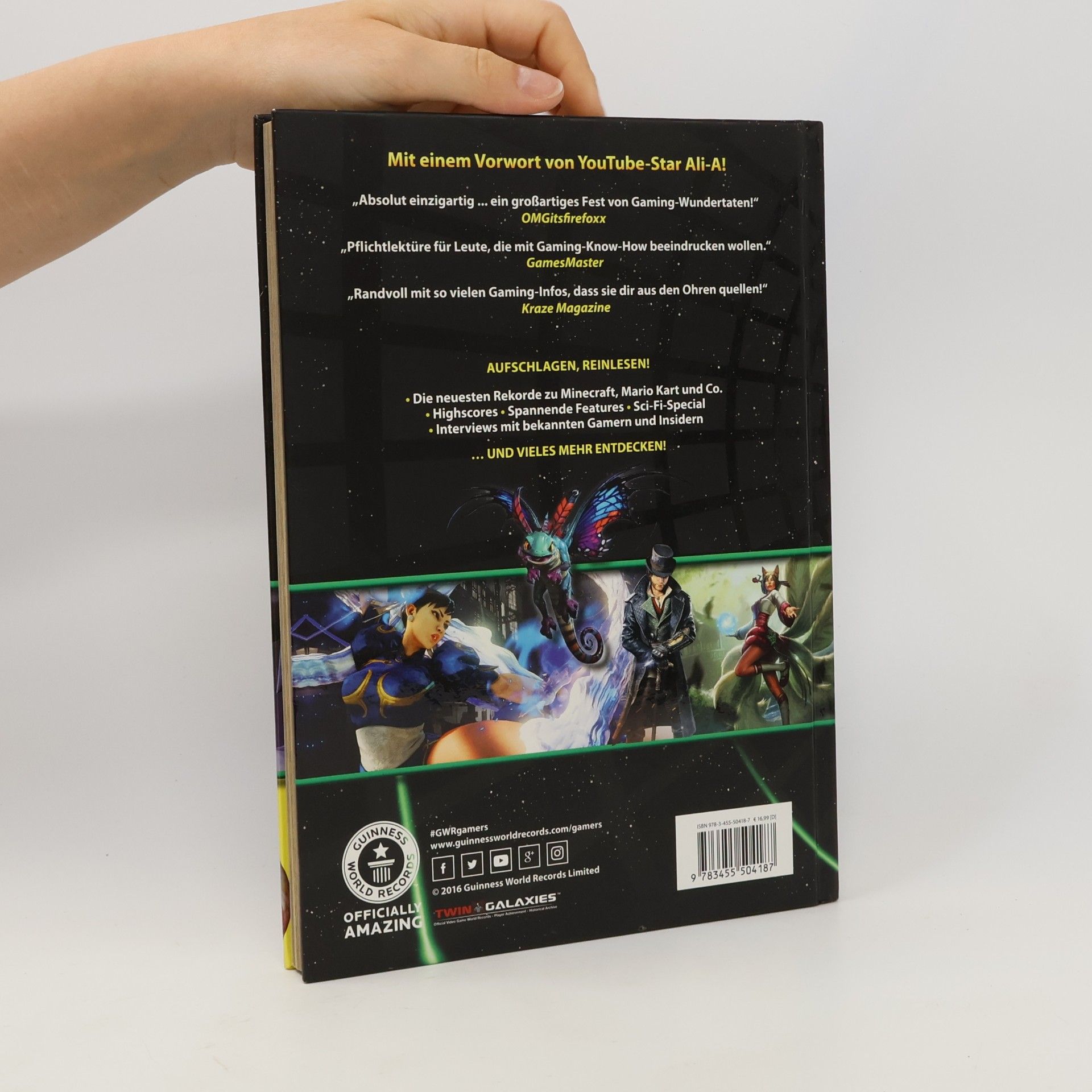 Autorenkollektiv Guinness World Records 2017: Gamer's Edition