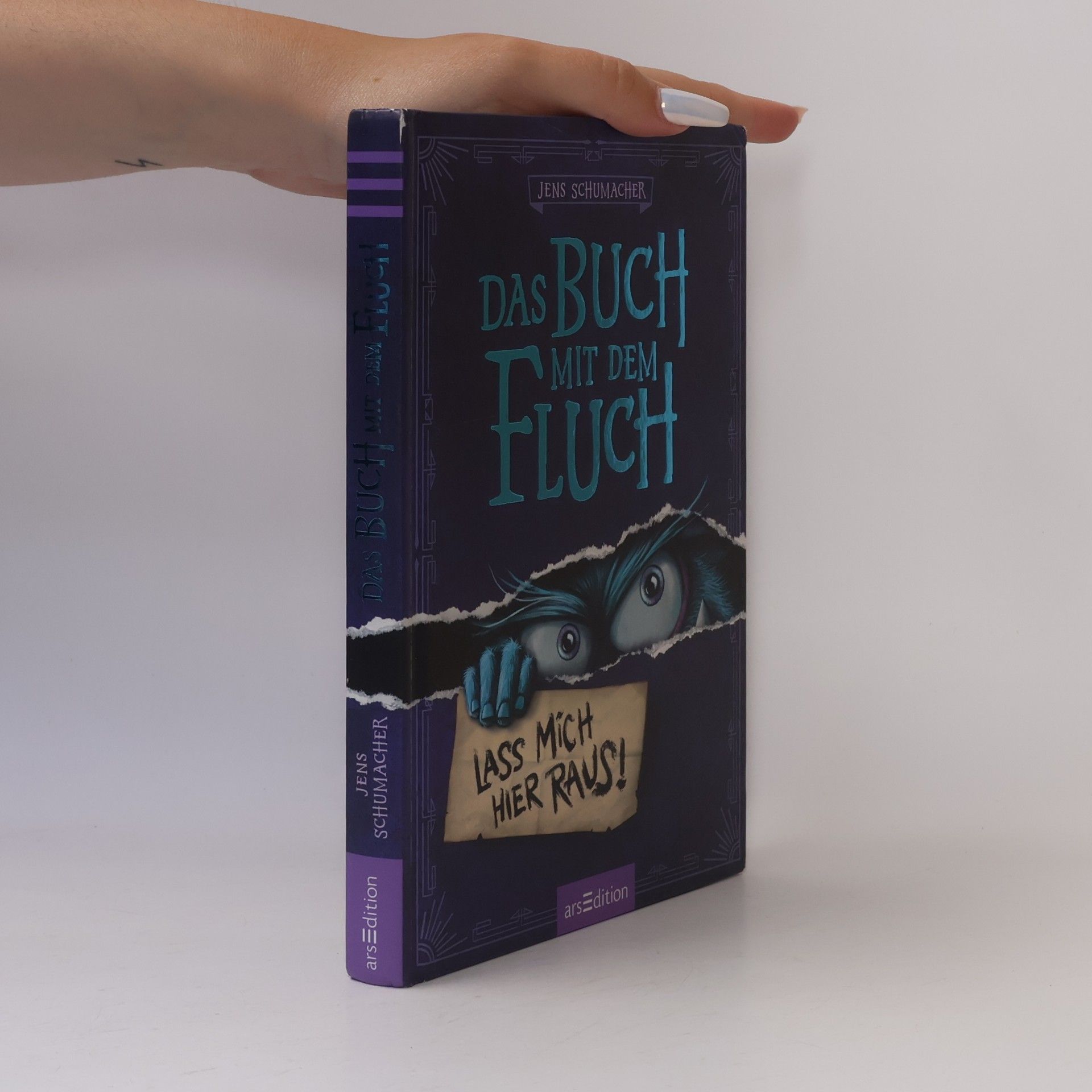 Das Buch mit dem Fluch. Lass mich hier raus!