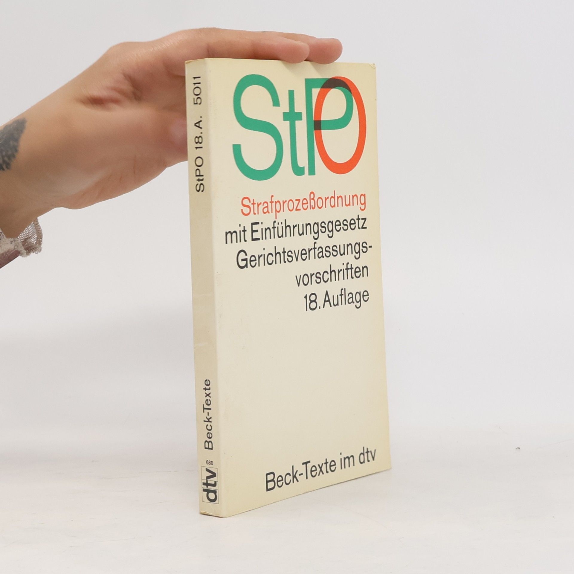 Various authors StPo 18.A. 5011