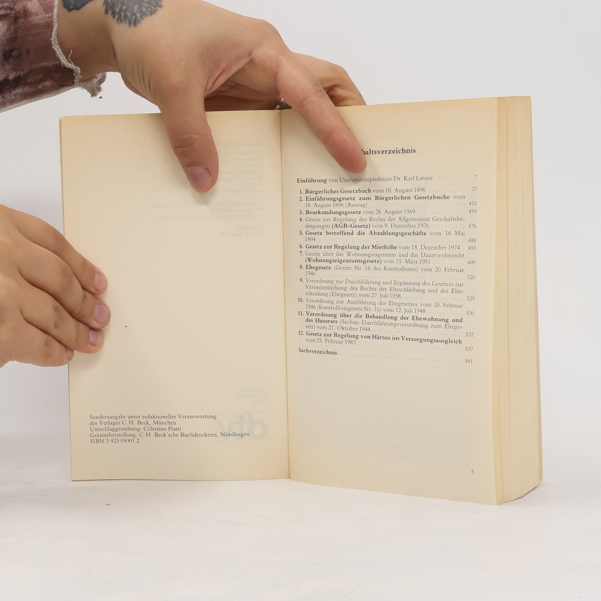 Various authors Bürgerliches Gesetzbuch