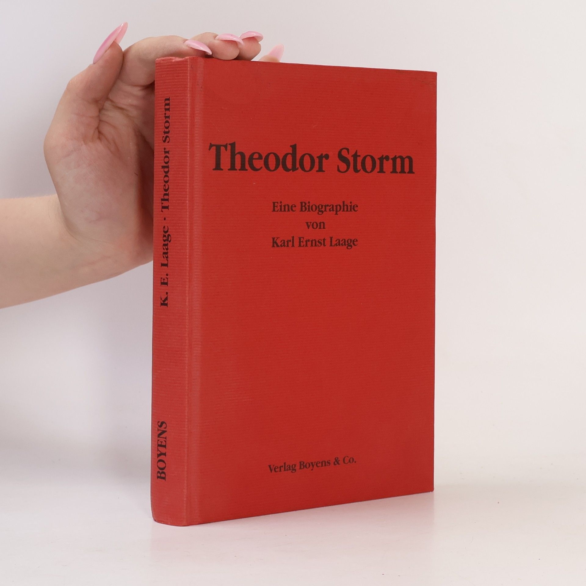 Karl Ernst Laage Theodor Storm