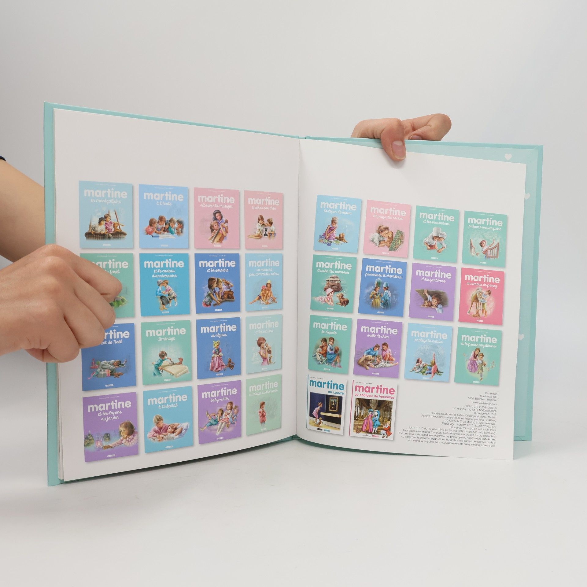 Gilbert Delahaye Les albums de Martine