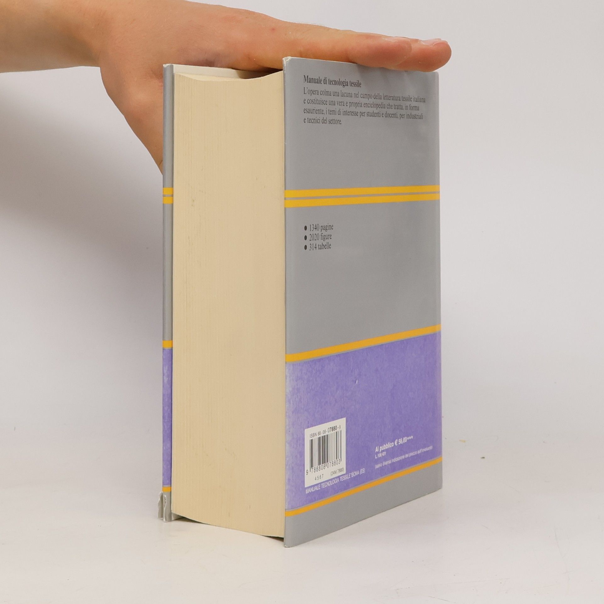 Mário Bóna Opere di consultazione. Codici e manuali: Manuale di tecnologia tessile. Fibre tessili. Filatura. Tessitura. Tessuti vari. Taglio e confezione. Tintura. Stampa. Finitura. Analisi e controlli
