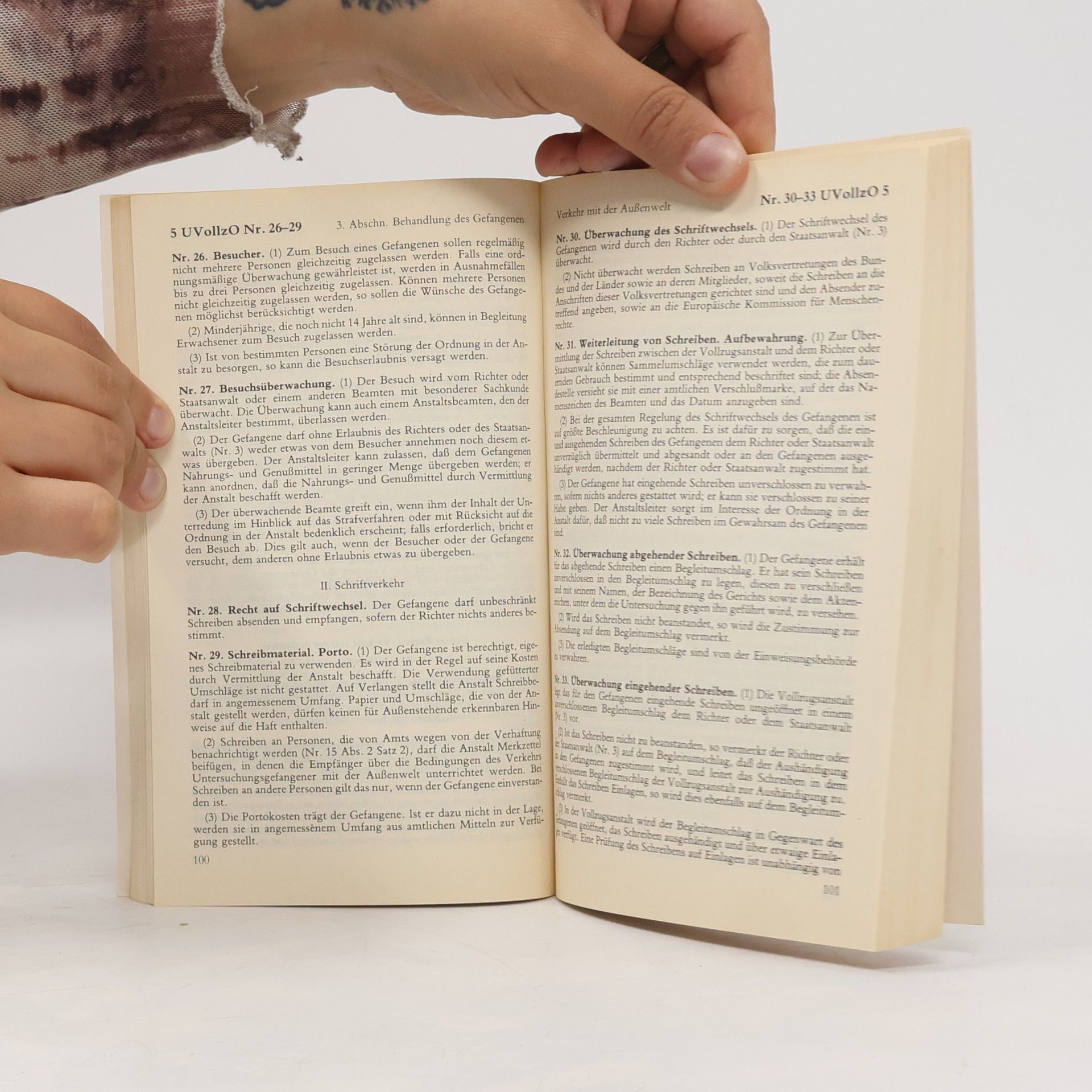 Various authors StVollzG 6.A. 5523