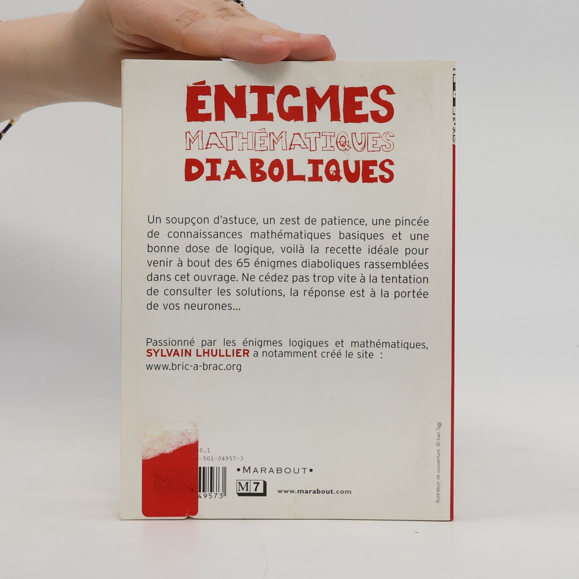 Sylvain Lhullier Énigmes mathématiques diaboliques
