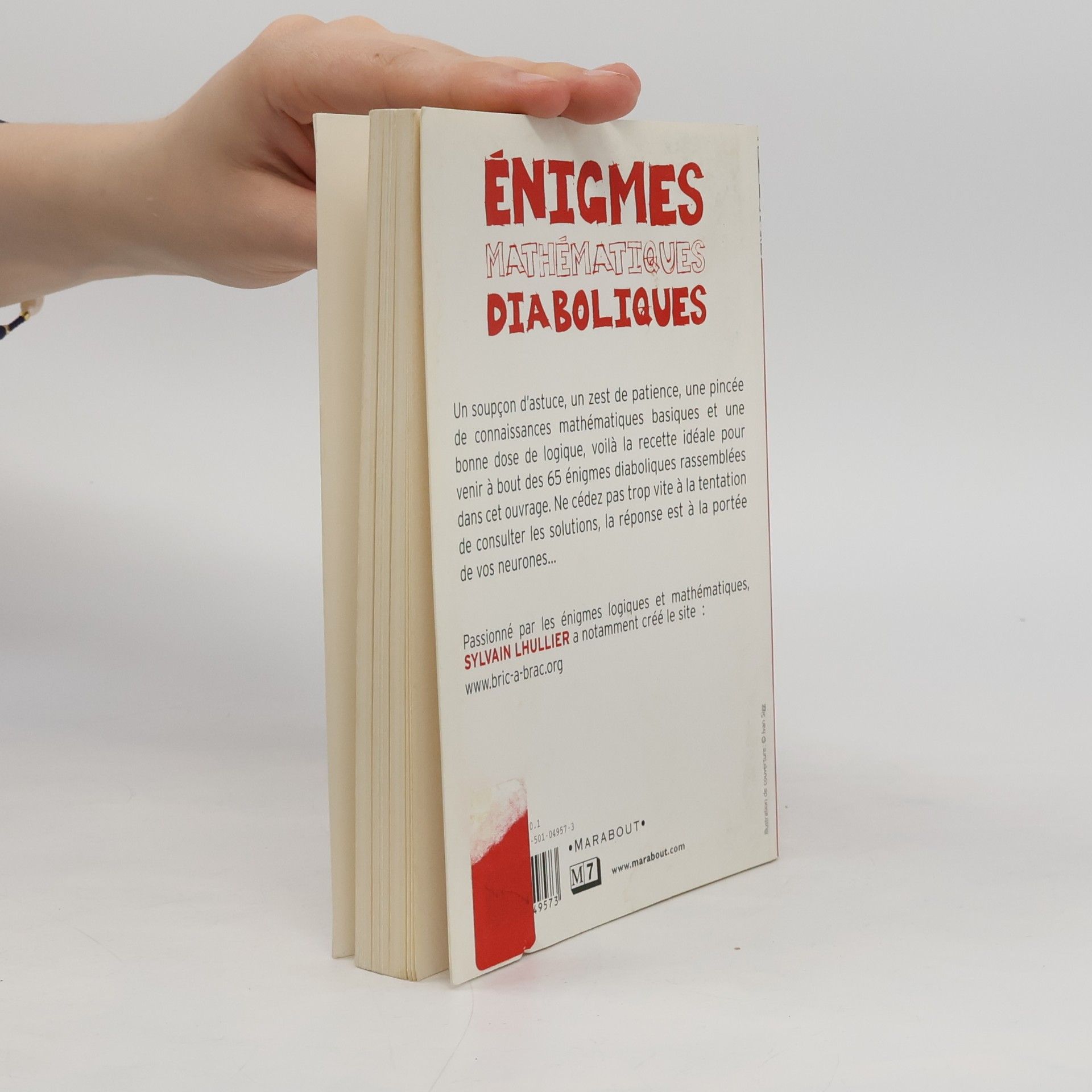 Sylvain Lhullier Énigmes mathématiques diaboliques