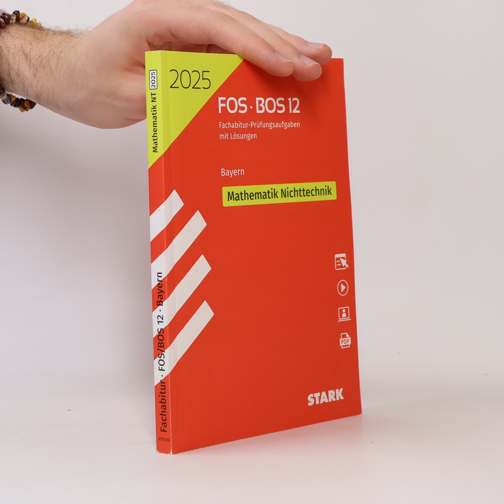 Georg Ott 2025 FOS BOS 12 Fachabitur-Prüfungsaufgaben mit Lösungen Bayern - Mathematik Nichttechnik