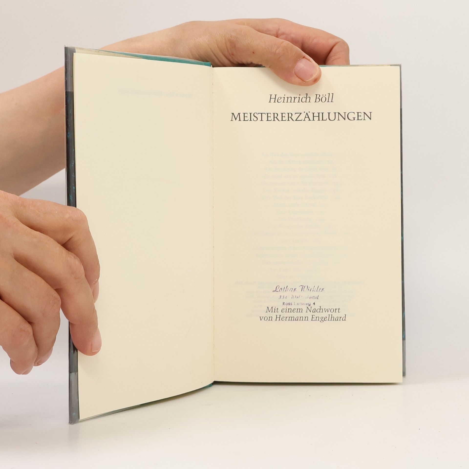 Heinrich Böll Meister Erzählungen