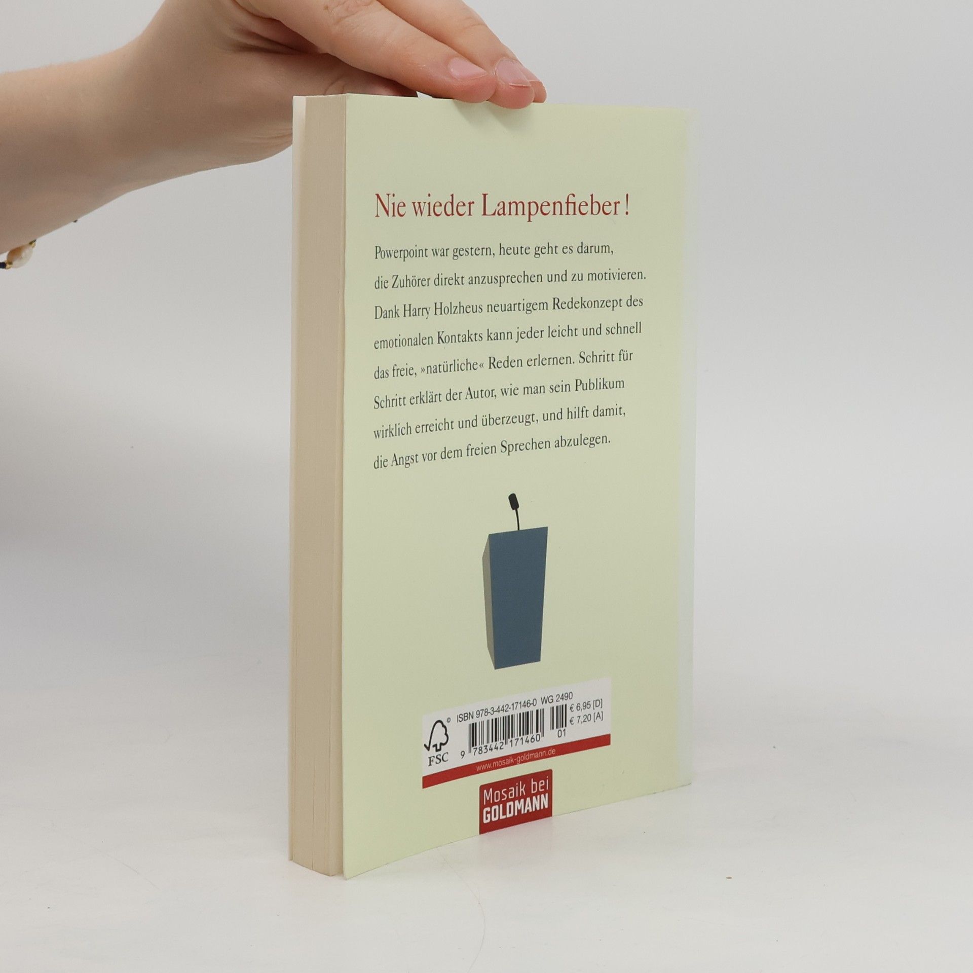 Harry Holzheu Natürliche Rhetorik ohne Lampenfieber