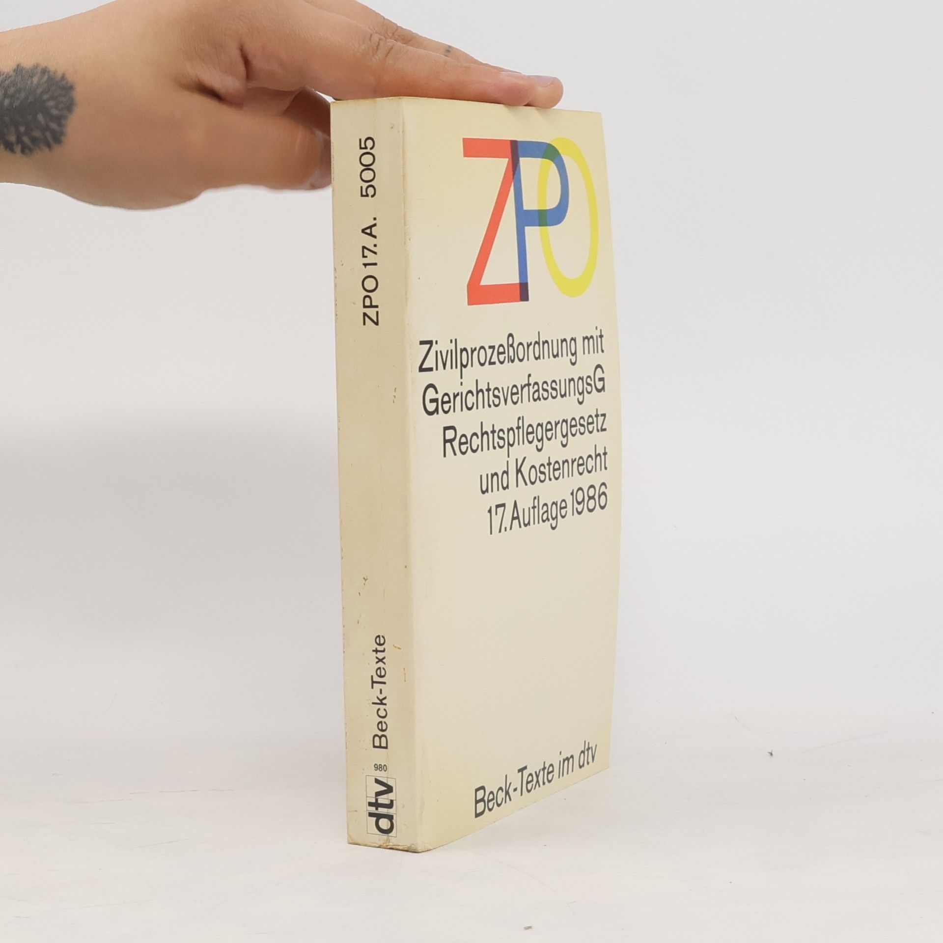 Various authors ZPO 17.A. 5005