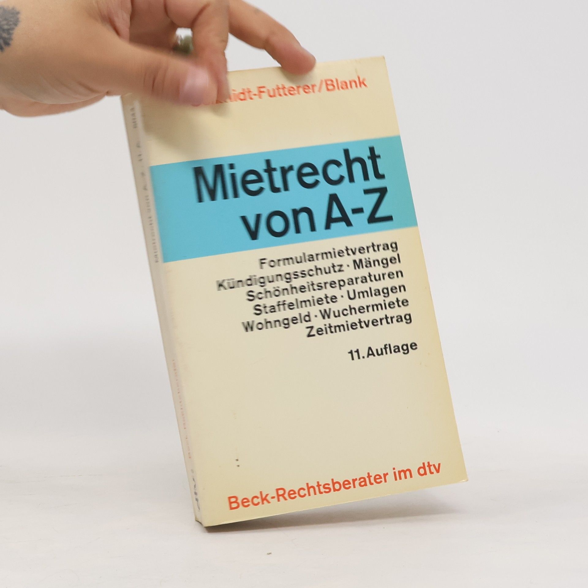 Wolfgang Schmidt-Futterer Mietrecht von A-Z