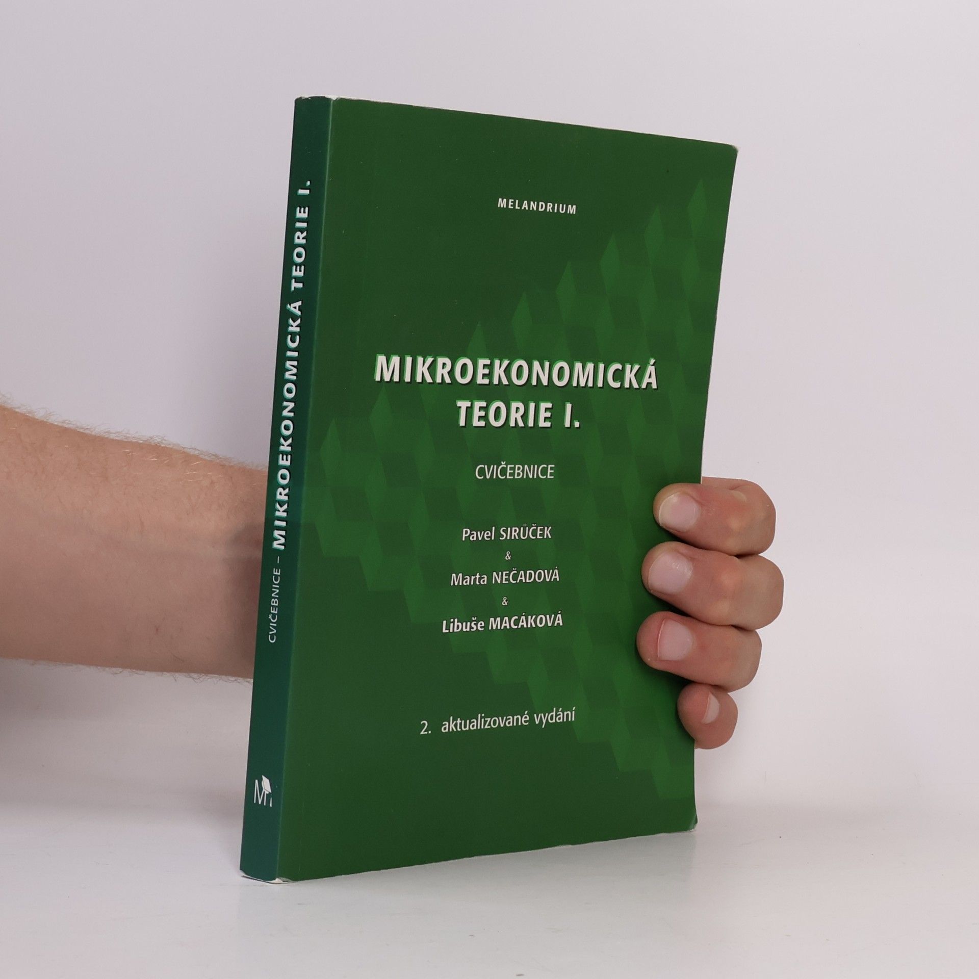 Marta Nečadová Mikroekonomická teorie I. Cvičebnice