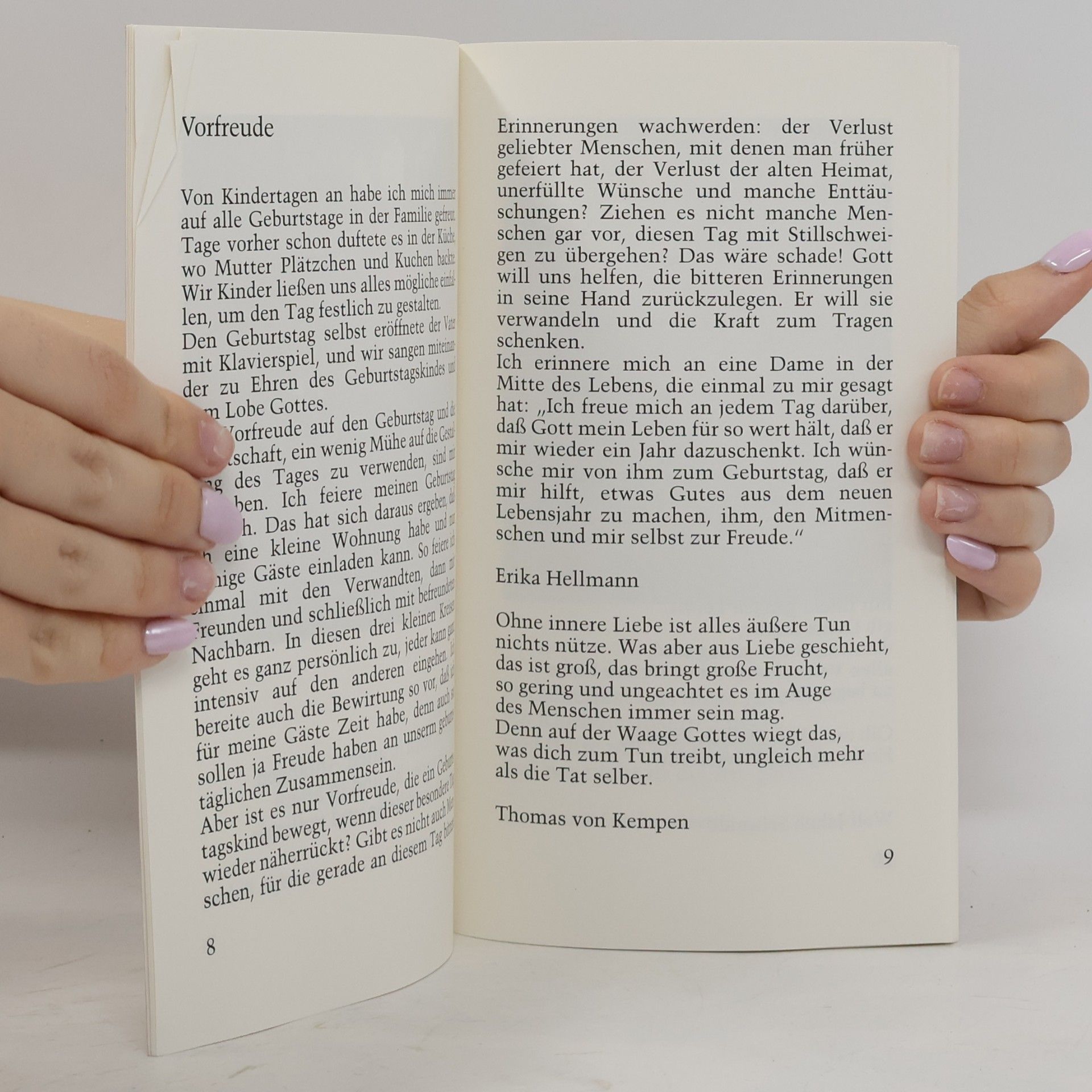 Erika Hellmann Du schenkst uns gute Zeit