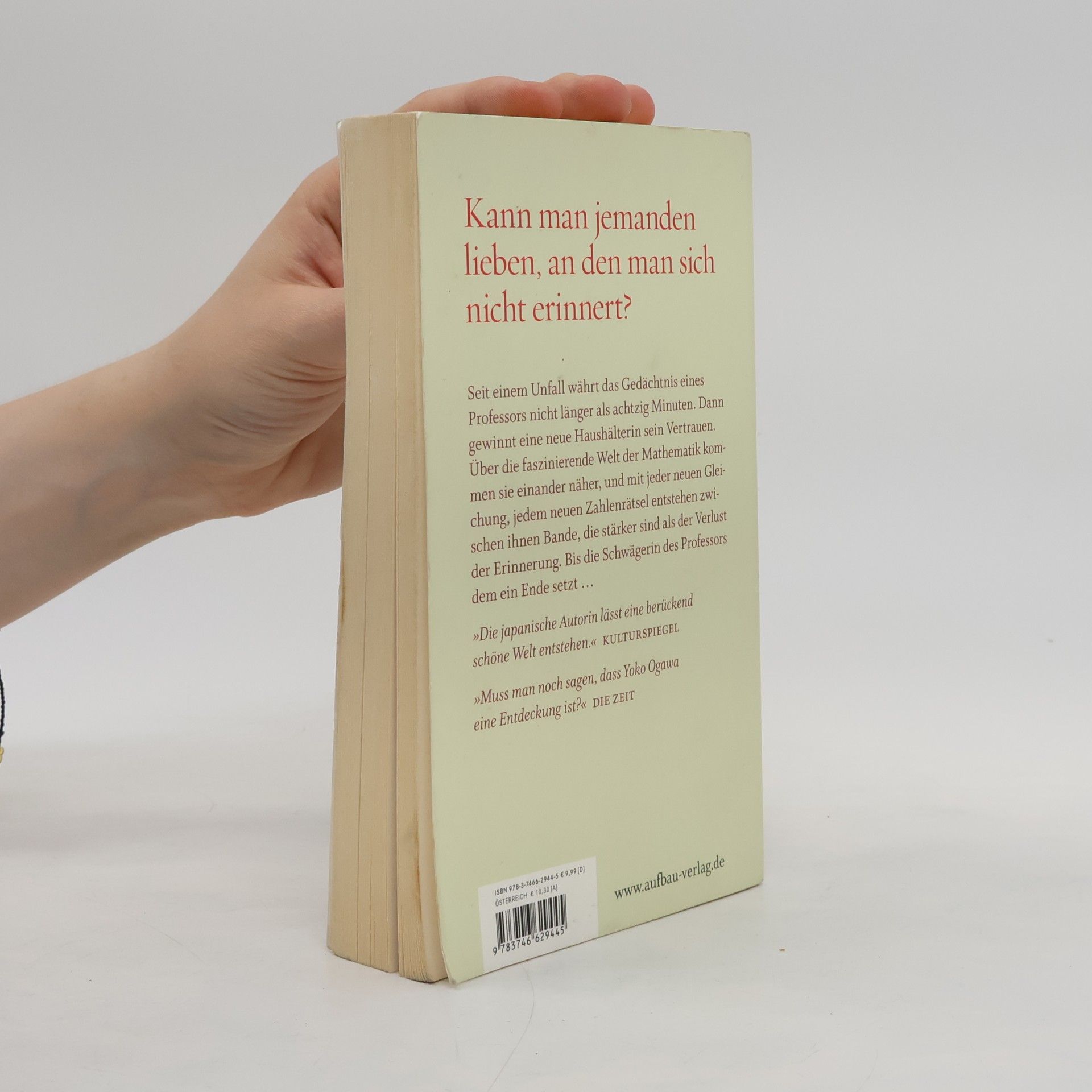 Yōko Ogawa Das Geheimnis der Eulerschen Formel