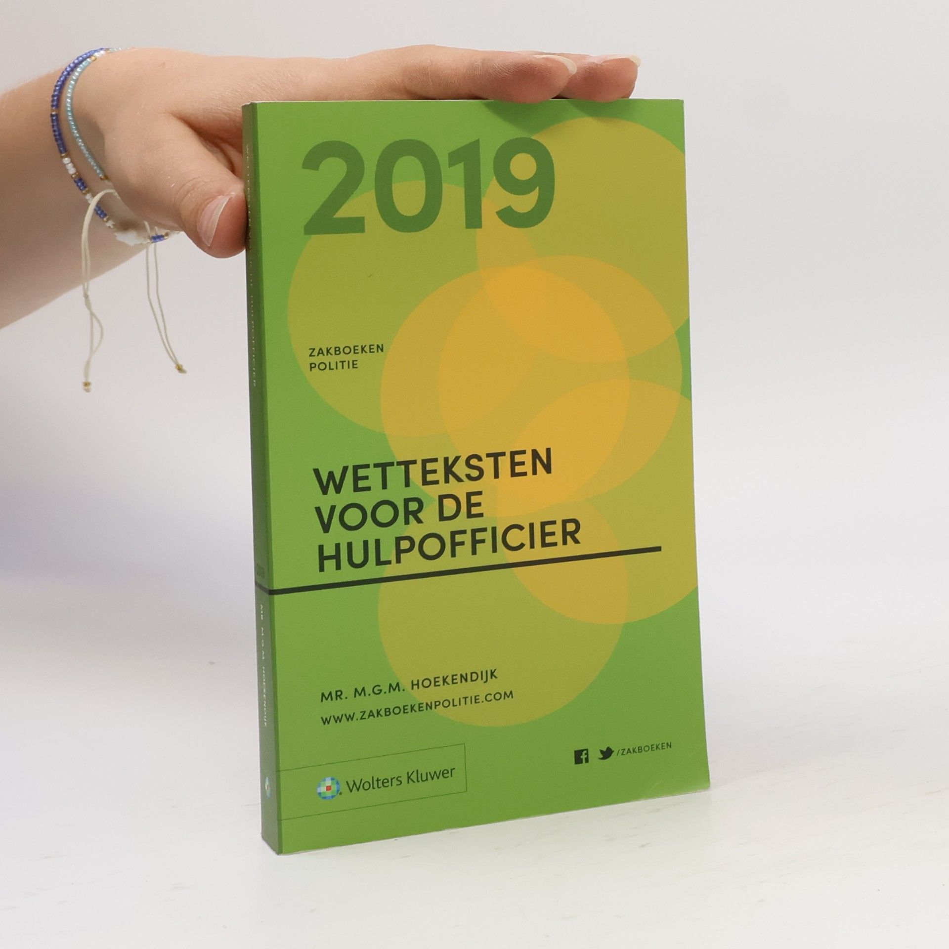 M.G.M. Hoekendijk Wetteksten voor de hulpofficier 2019