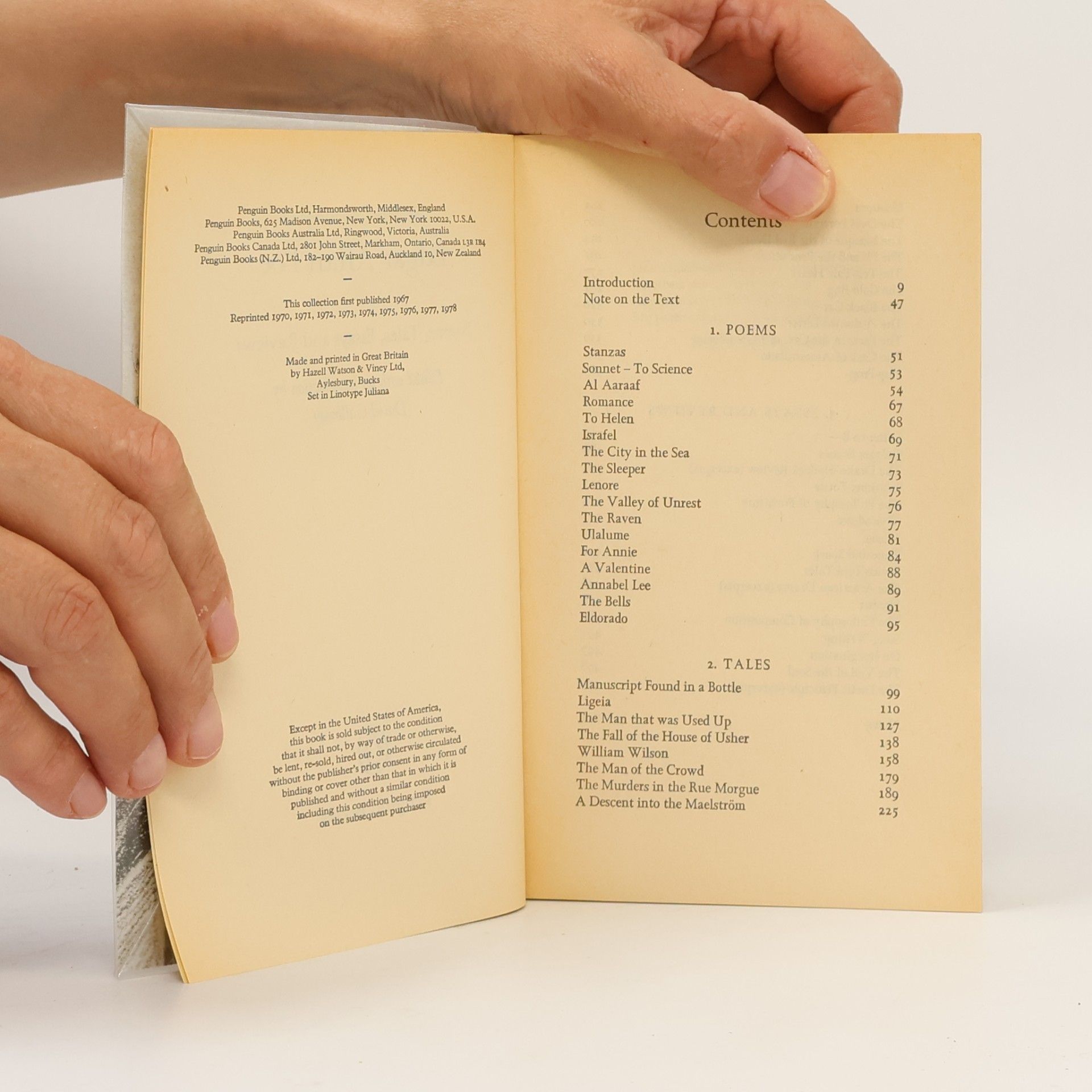 Edgar Allan Poe Selected Writings