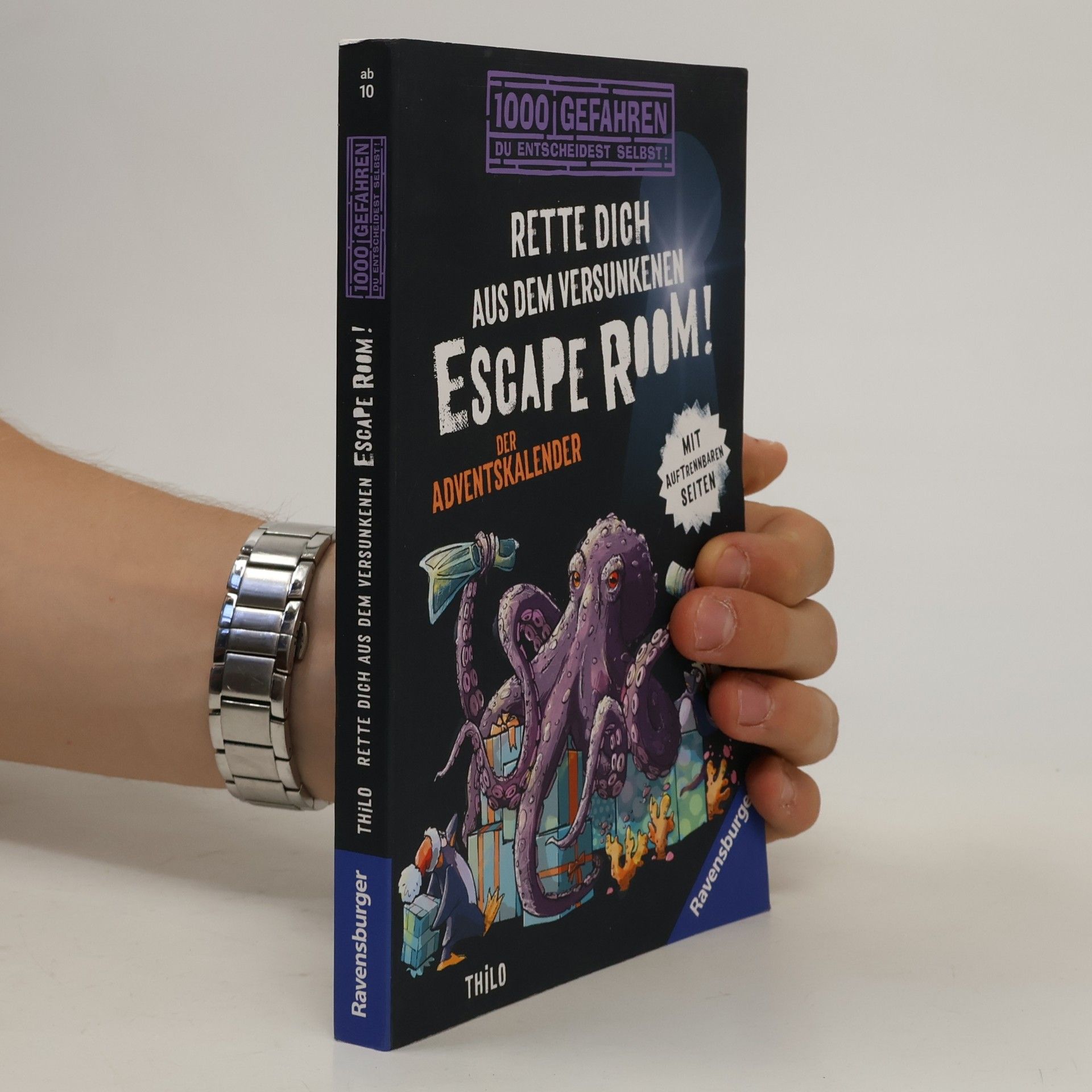 1000 Gefahren: Der Adventskalender - Rette dich aus dem versunkenen Escape Room!