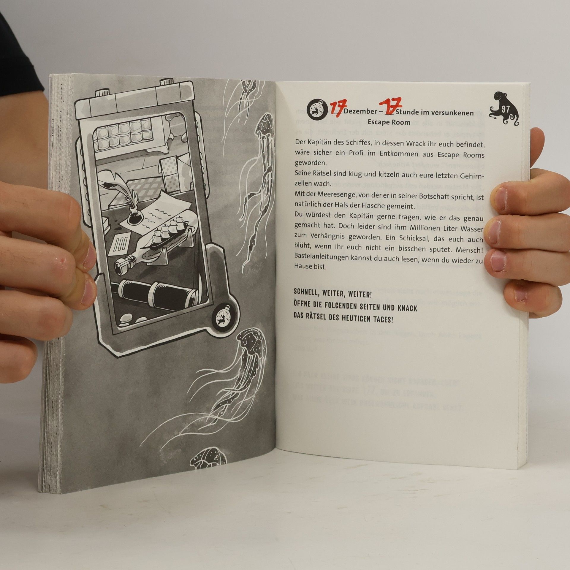 Thilo 1000 Gefahren: Der Adventskalender - Rette dich aus dem versunkenen Escape Room!