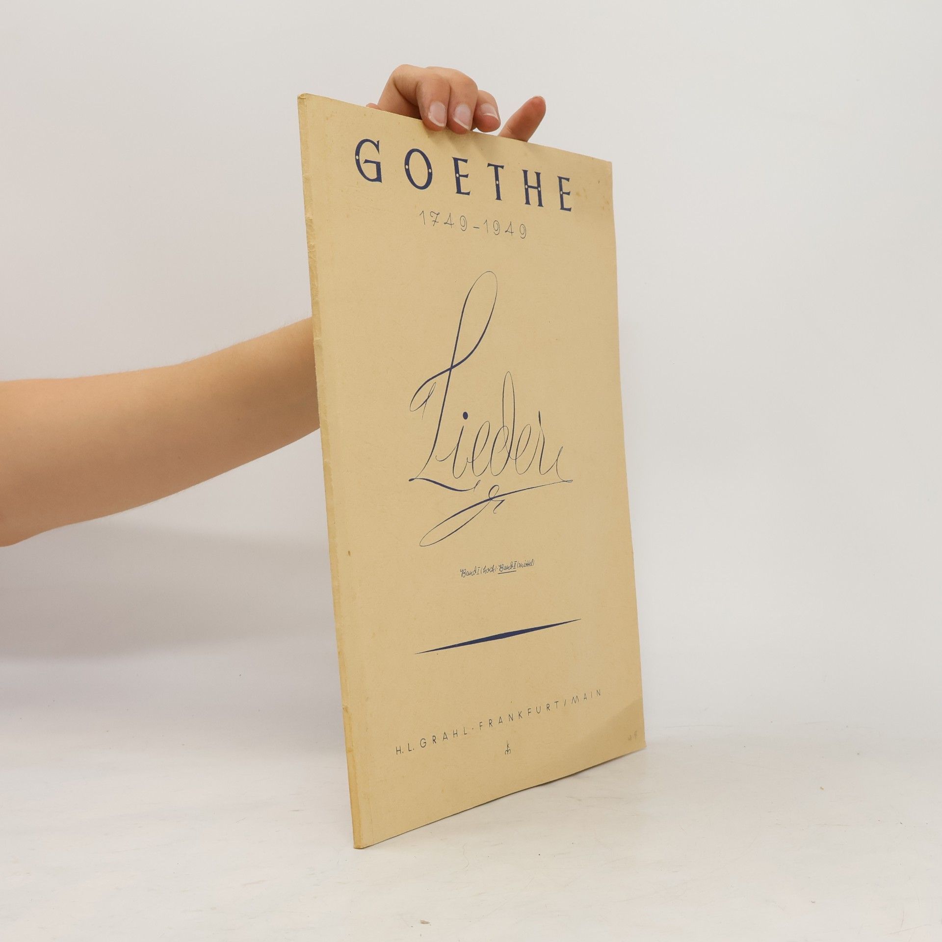 Kolektív autorov Goethe Lieder