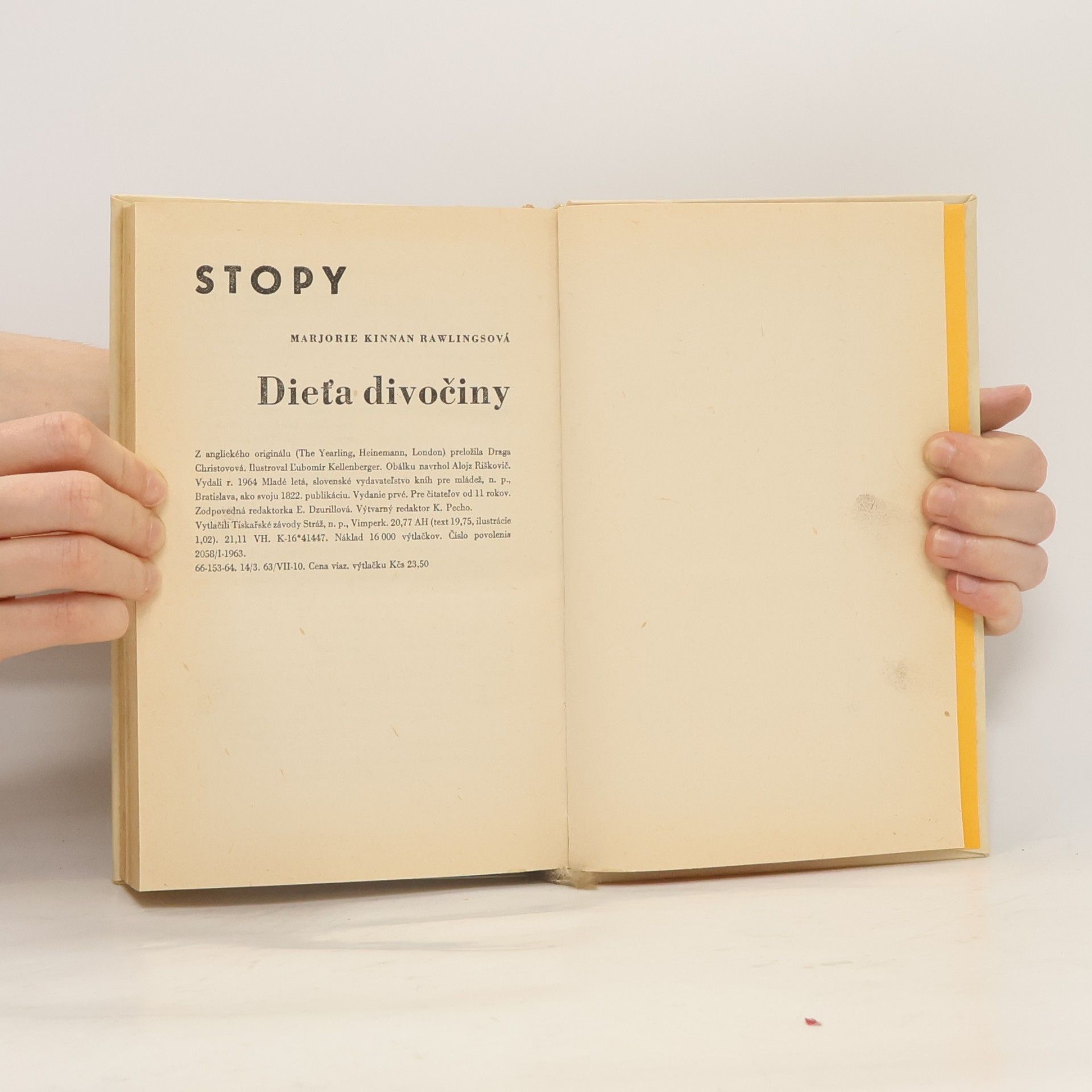 Marjorie Kinnan Rawlings Dieťa divočiny