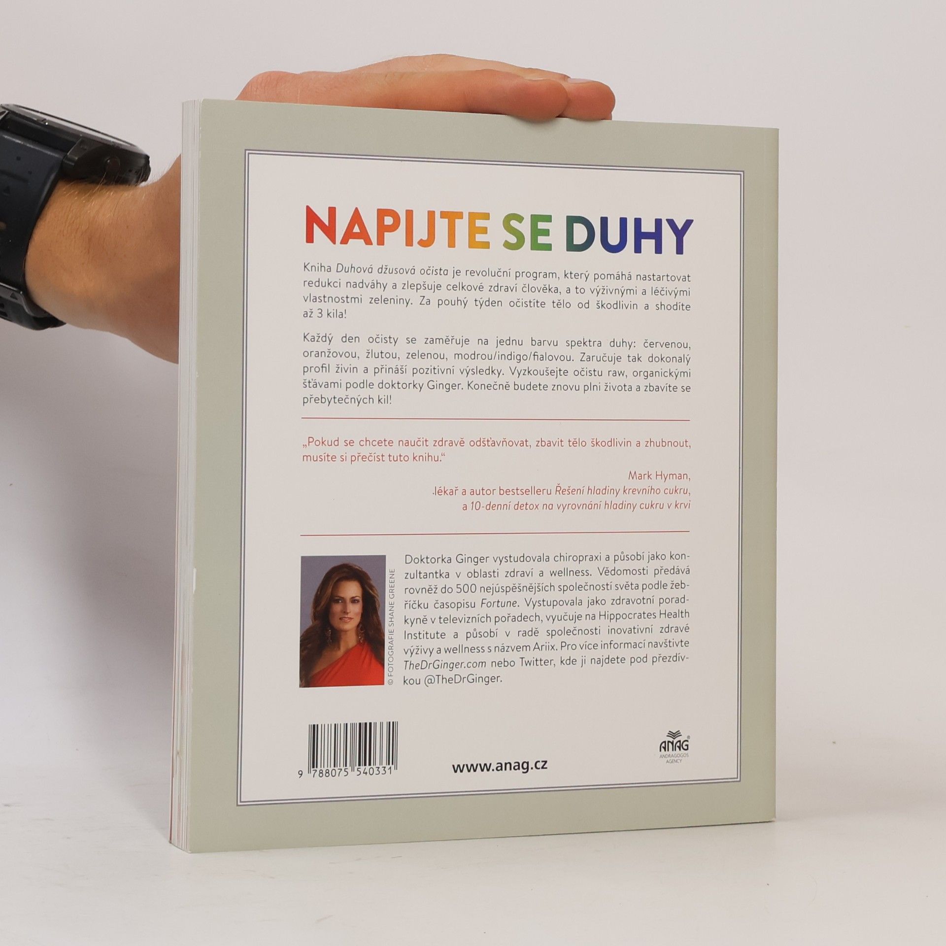 Ginger Southall Duhová džusová očista – Shoďte přebytečná kila, dobijte energii a posilte své zdraví