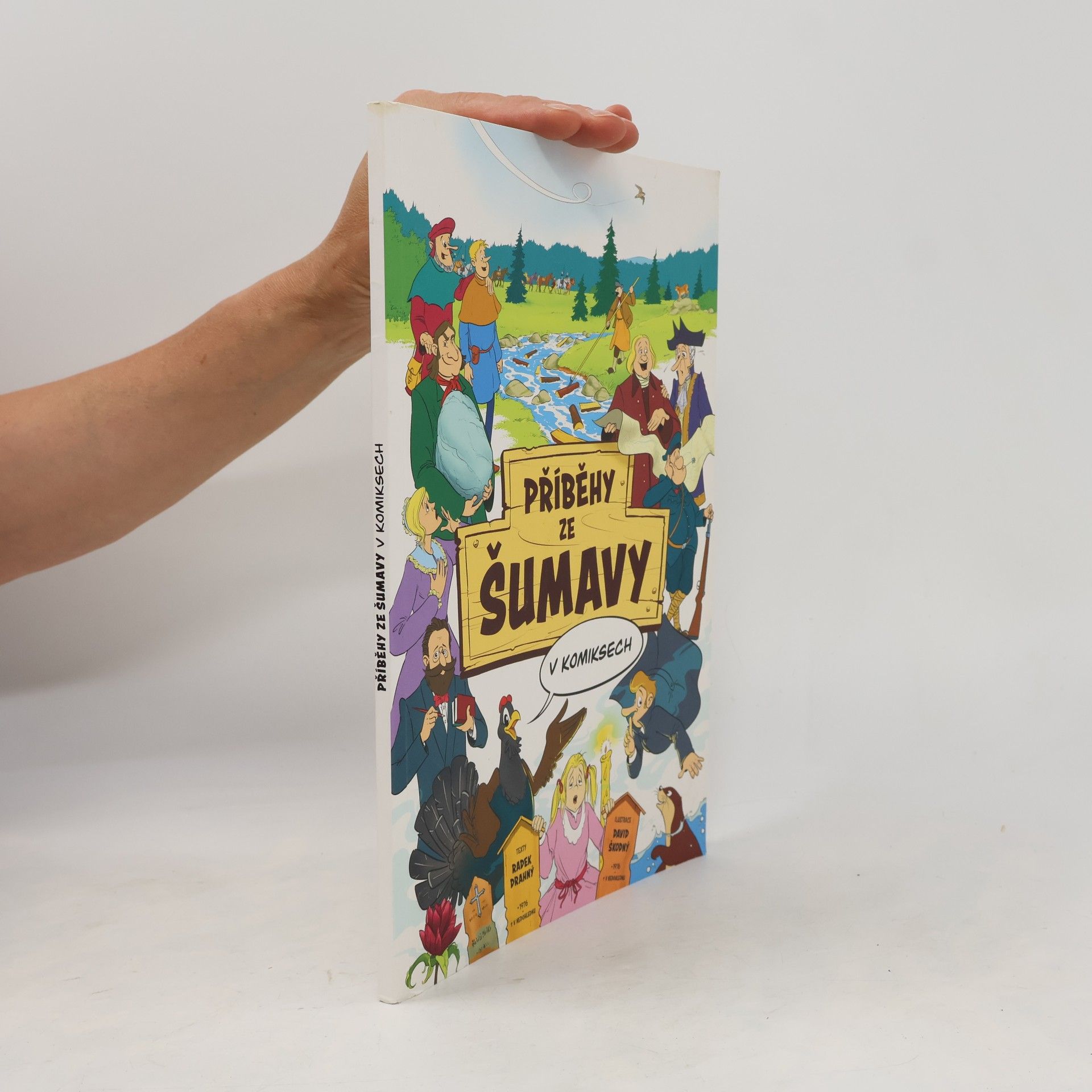 David Škodný Příběhy ze Šumavy v komiksech