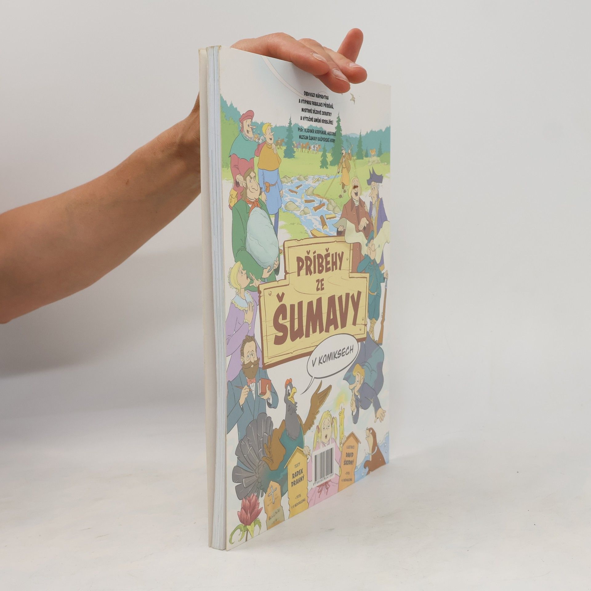 Radek Drahný Příběhy ze Šumavy v komiksech