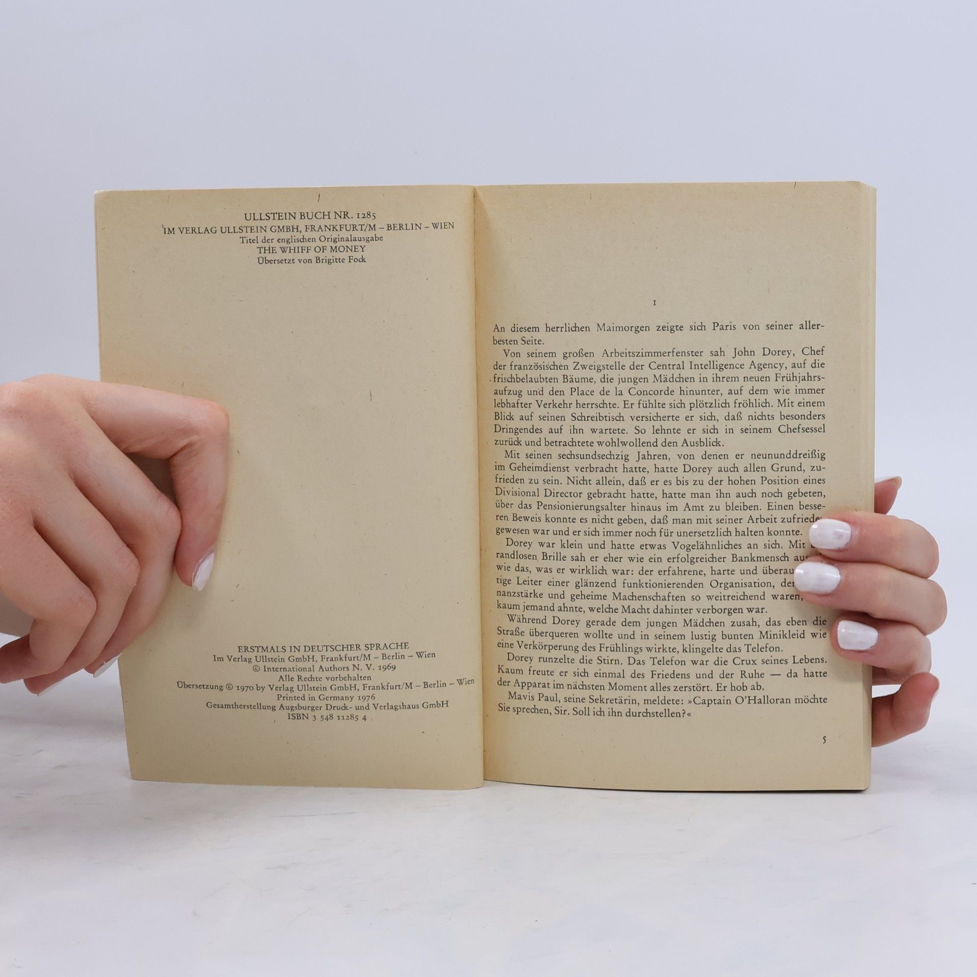 James Hadley Chase Süßes Parfüm Gold