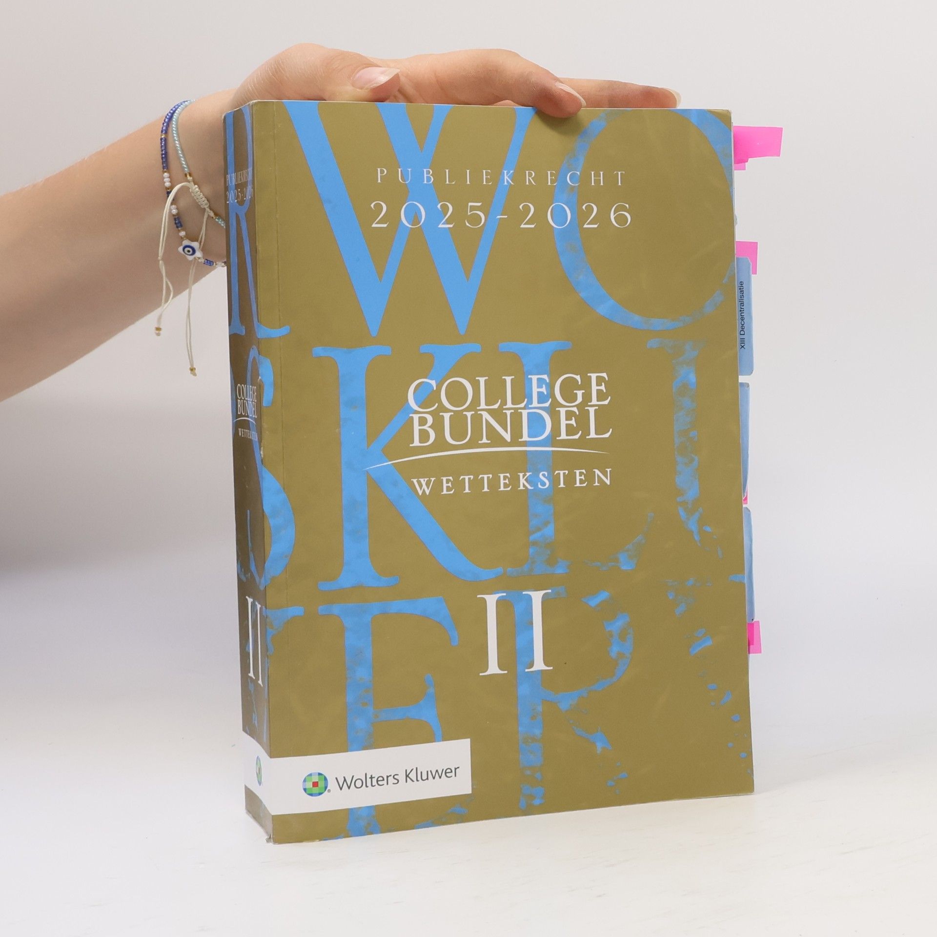 Various authors Collegebundel. Wetteksten II