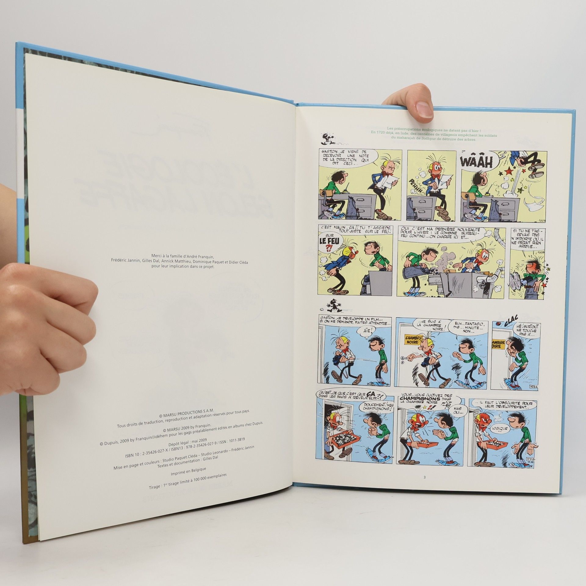 André Franquin L'écologie selon Lagaffe