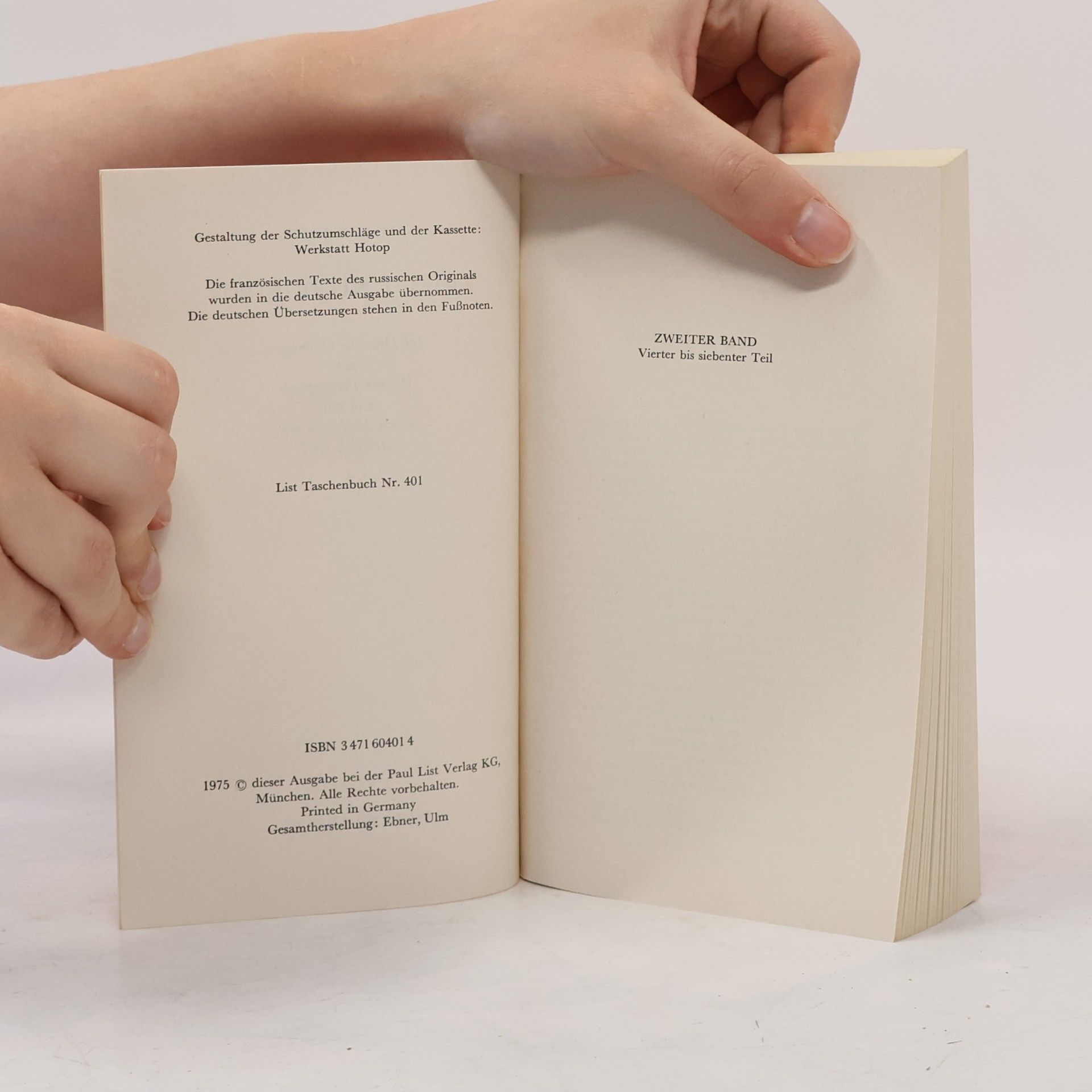 Lev Nikolajevič Tolstoj Krieg und Frieden Box 1-4
