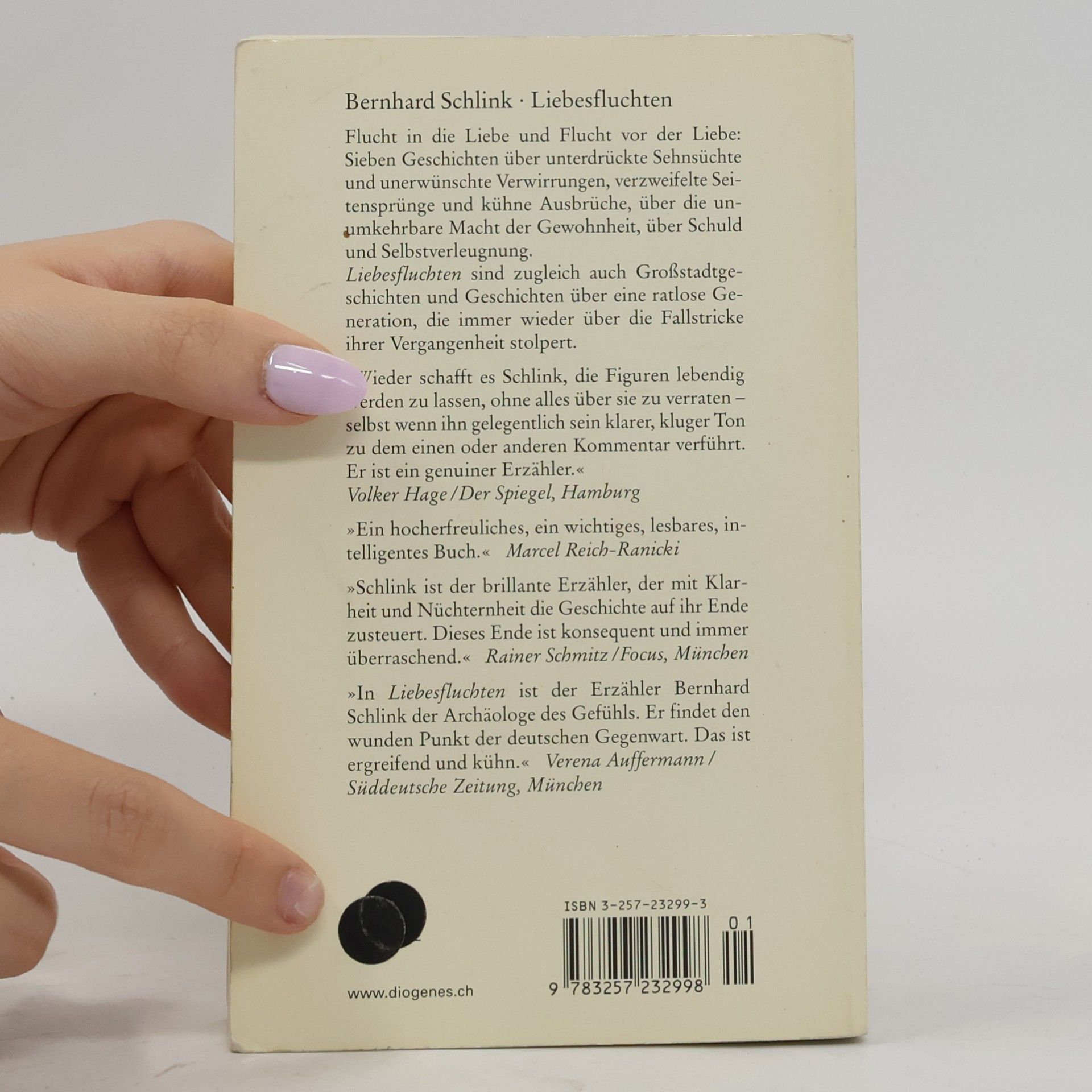 Bernhard Schlink Liebesfluchten