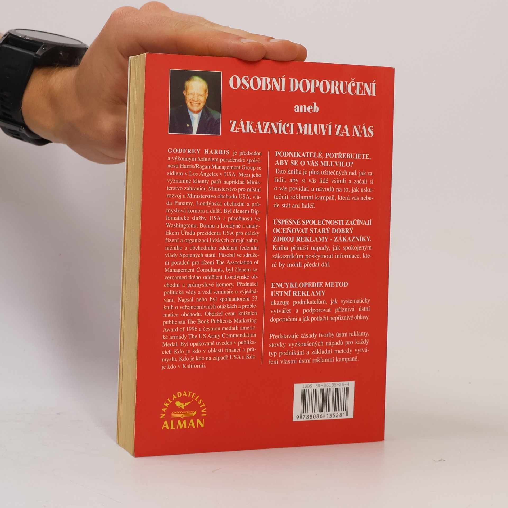 Godfrey Harris Osobní doporučení aneb Zákazníci mluví za nás