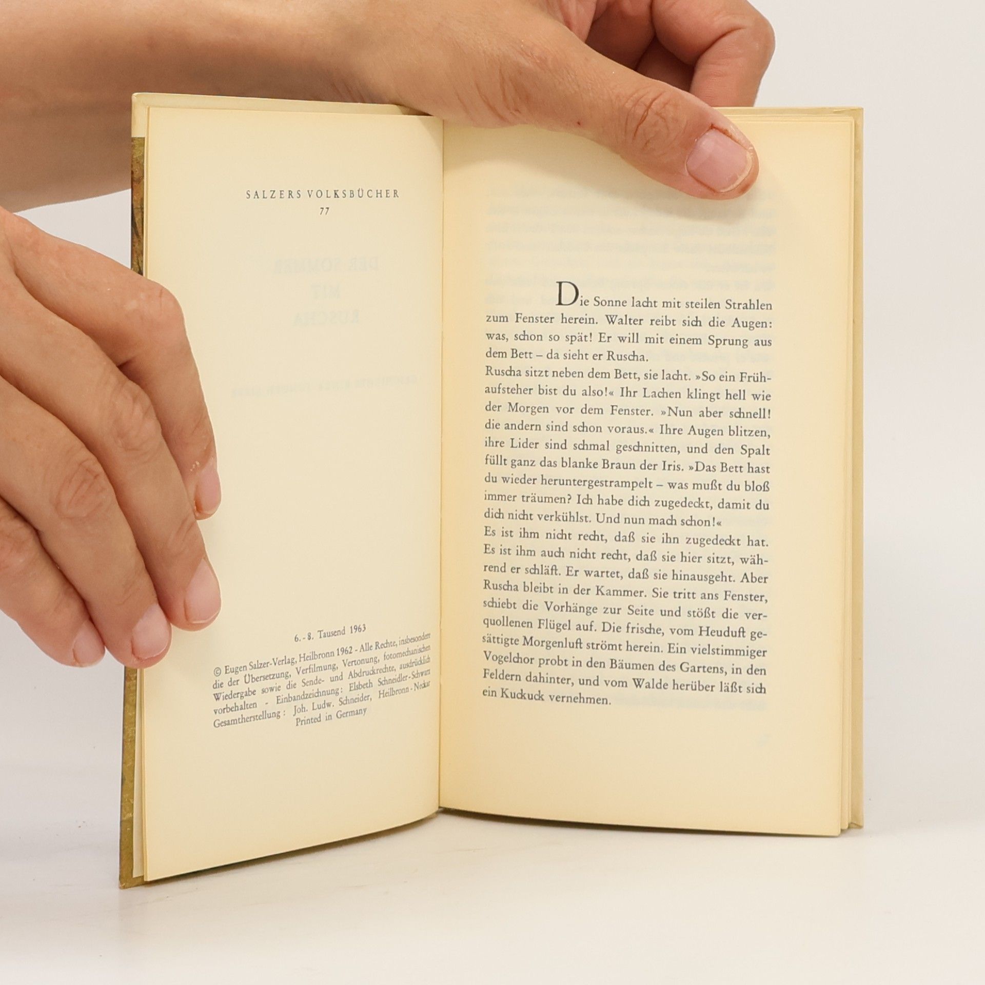 Erhard J. Knobloch Der Sommer mit Ruscha. Geschichte einer jungen Liebe