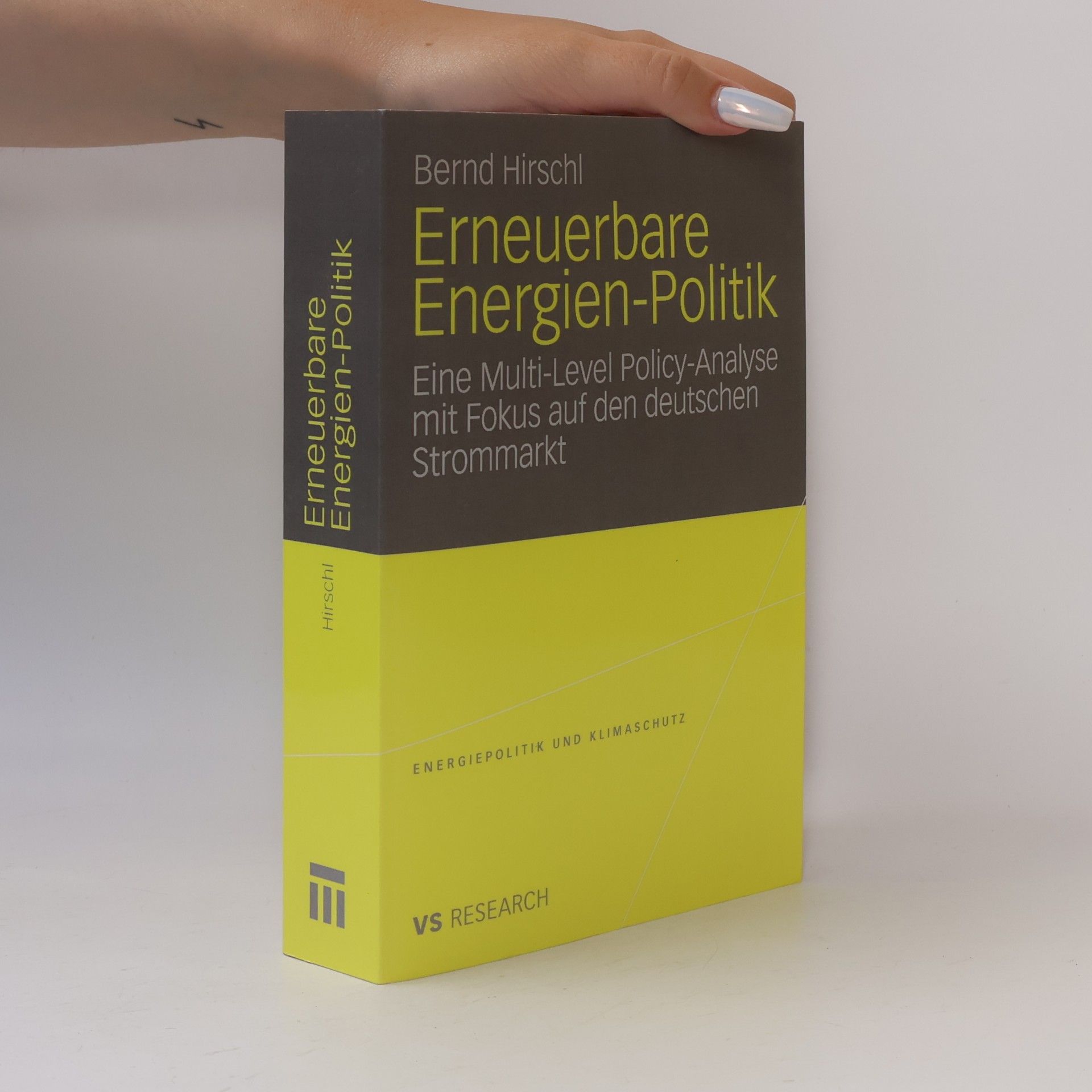 Bernd Hirschl Energiepolitik und Klimaschutz: Erneuerbare Energien-Politik