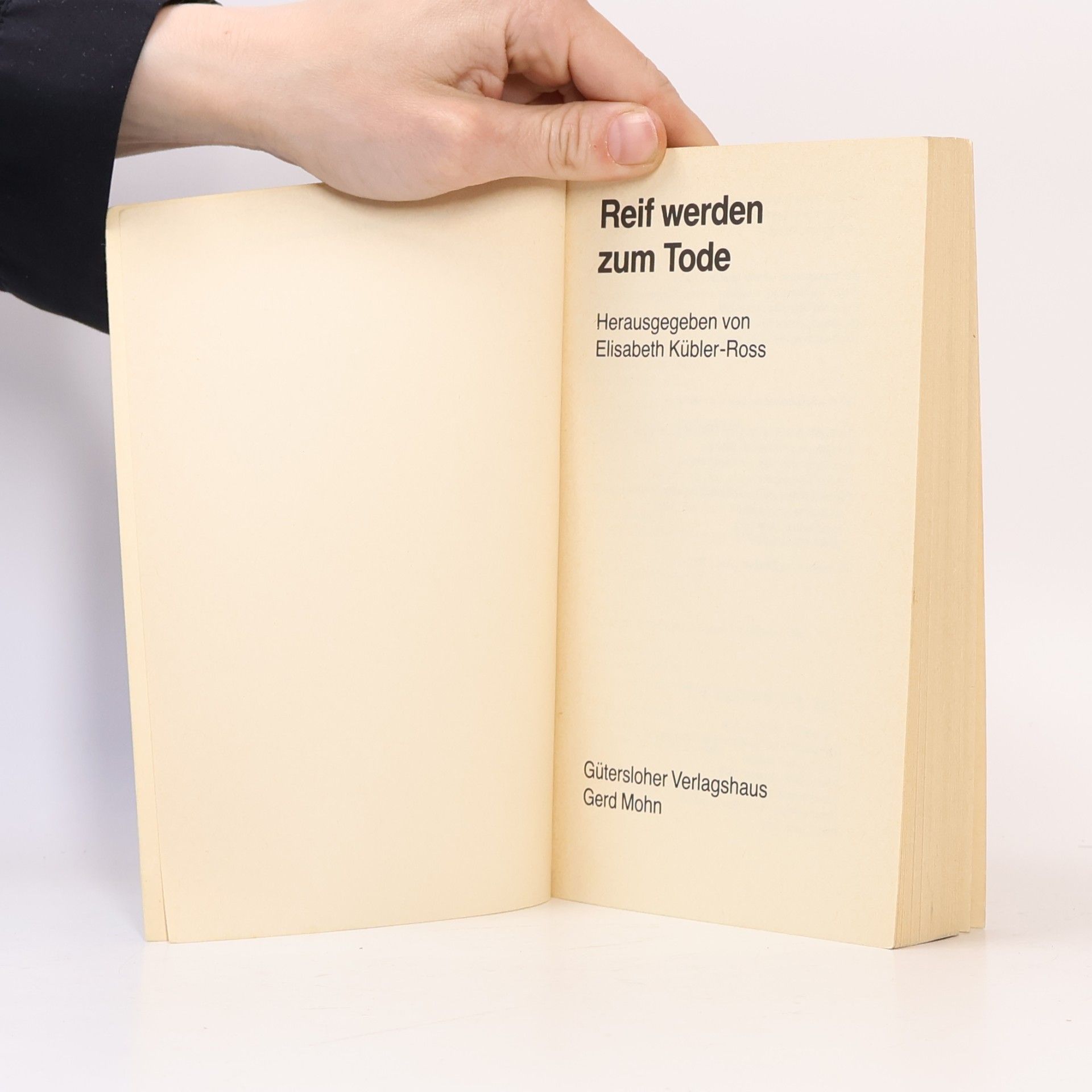 Elisabeth Kübler-Ross Reif werden zum Tode