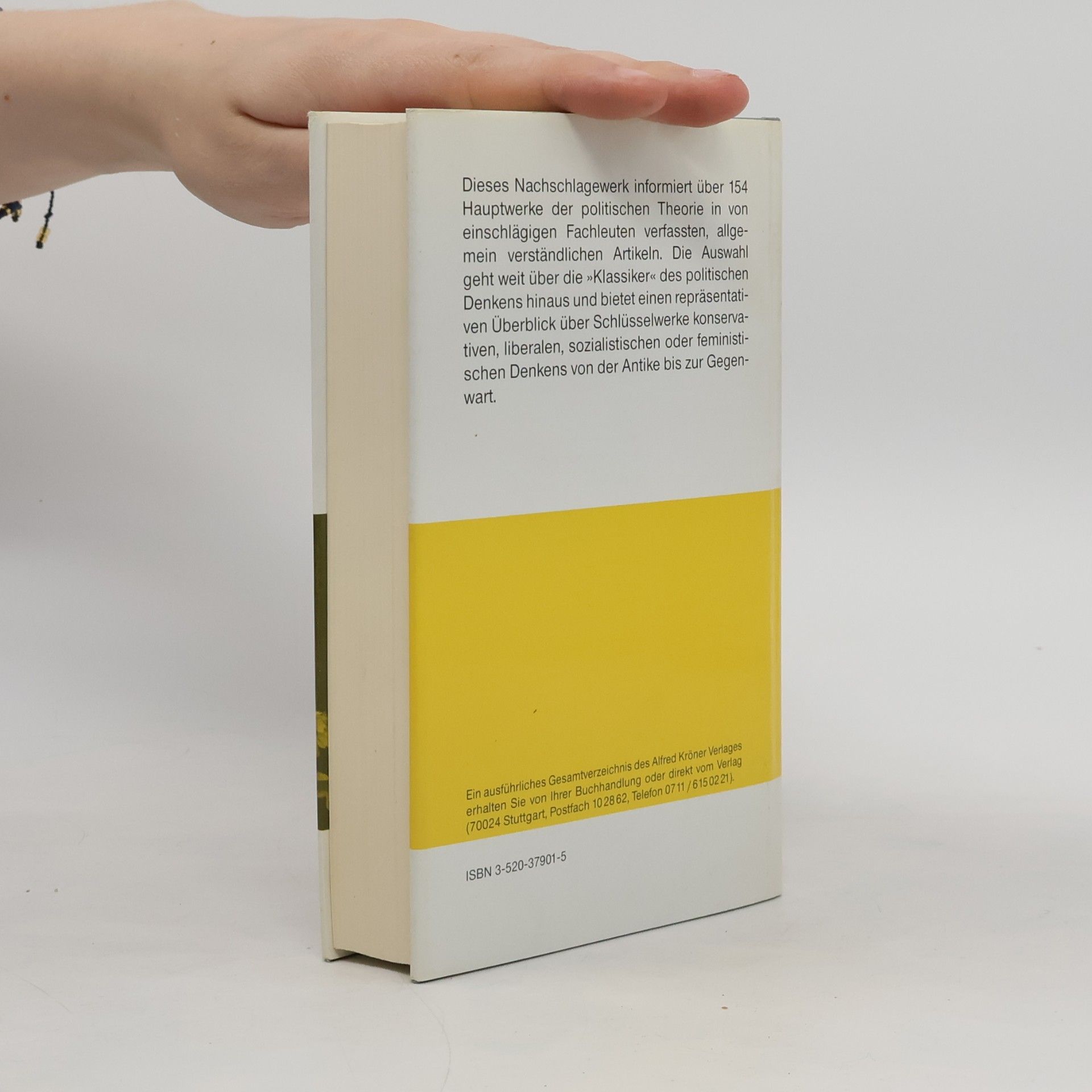 Theo Stammen Hauptwerke der politischen Theorie