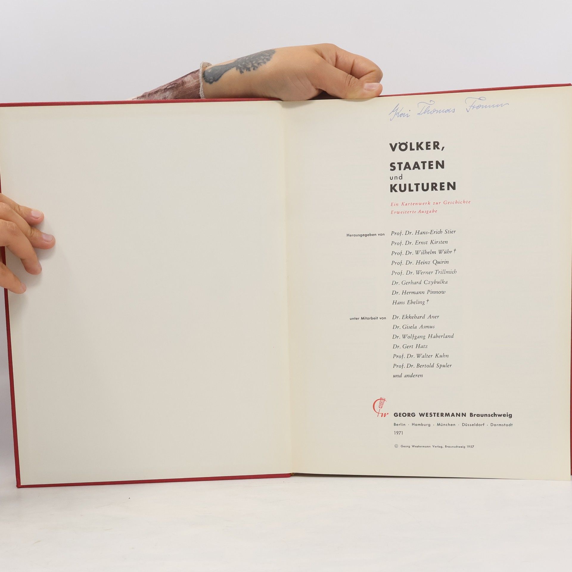 Autorenkollektiv Völker, Staaten und Kulturen: Ein Kartenwerk zur Geschichte