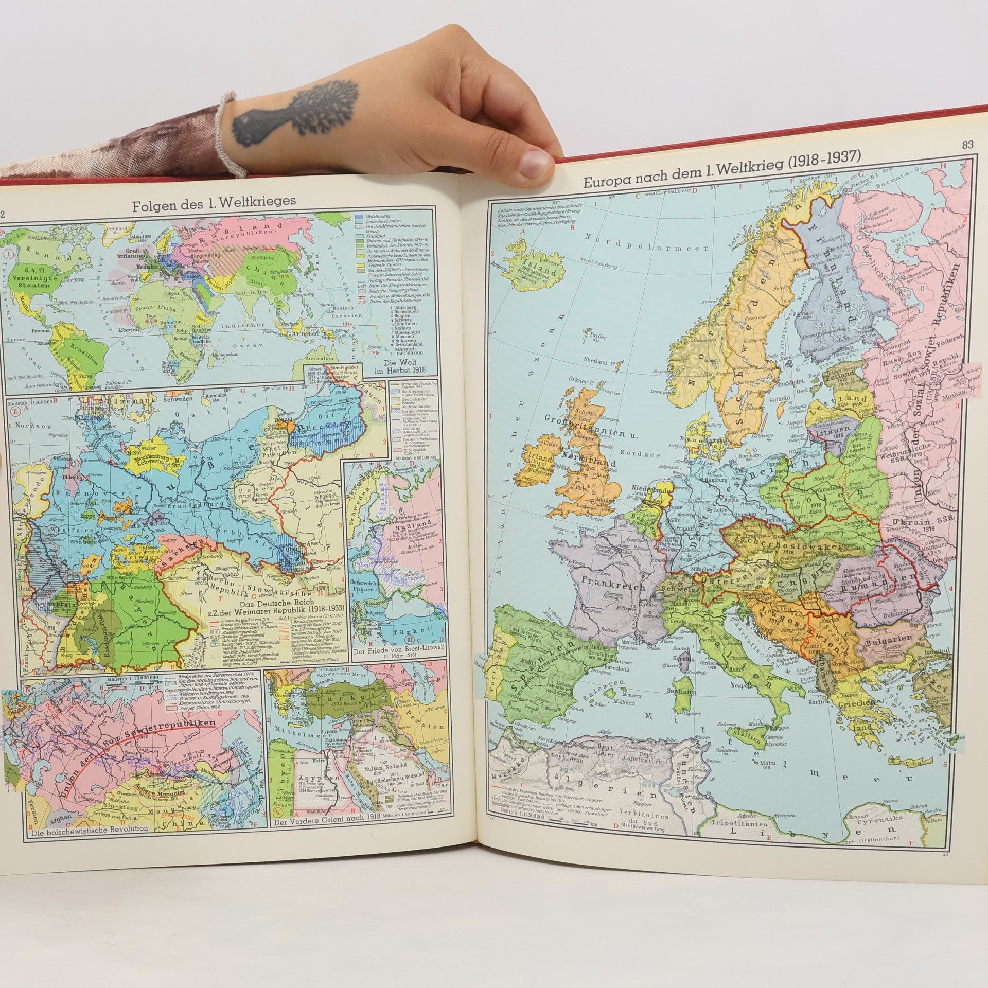 Autorenkollektiv Völker, Staaten und Kulturen: Ein Kartenwerk zur Geschichte
