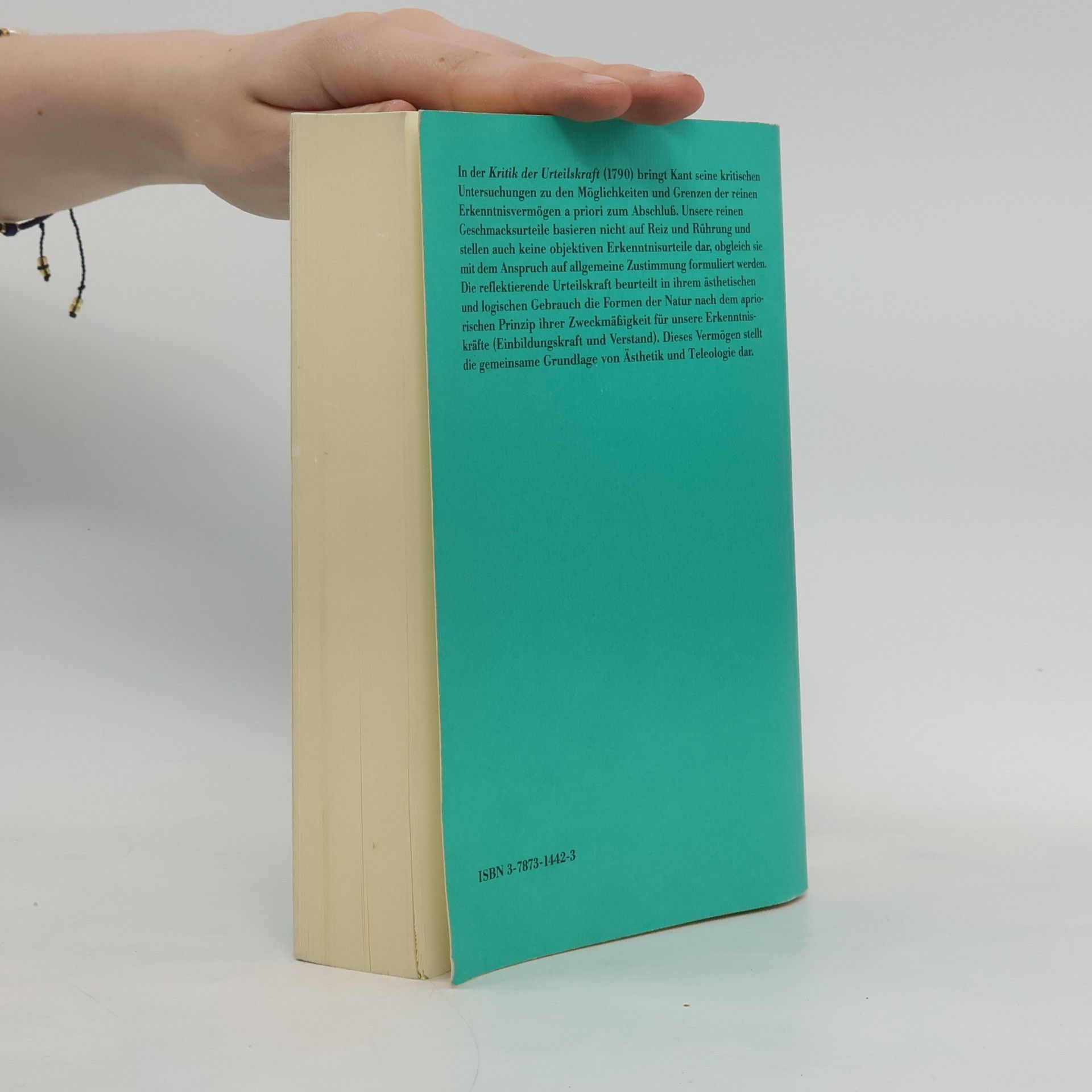 Immanuel Kant Philosophische Bibliothek - 507: Kritik der Urteilskraft