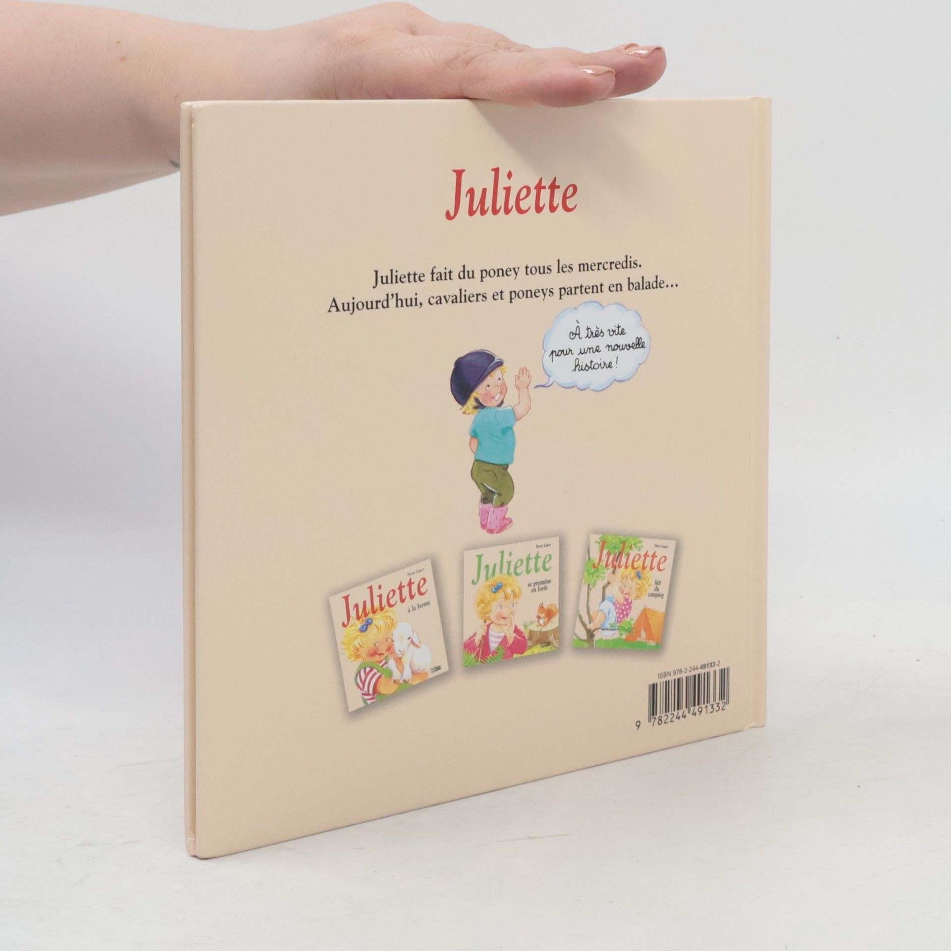 Doris Lauer Juliette fait du poney