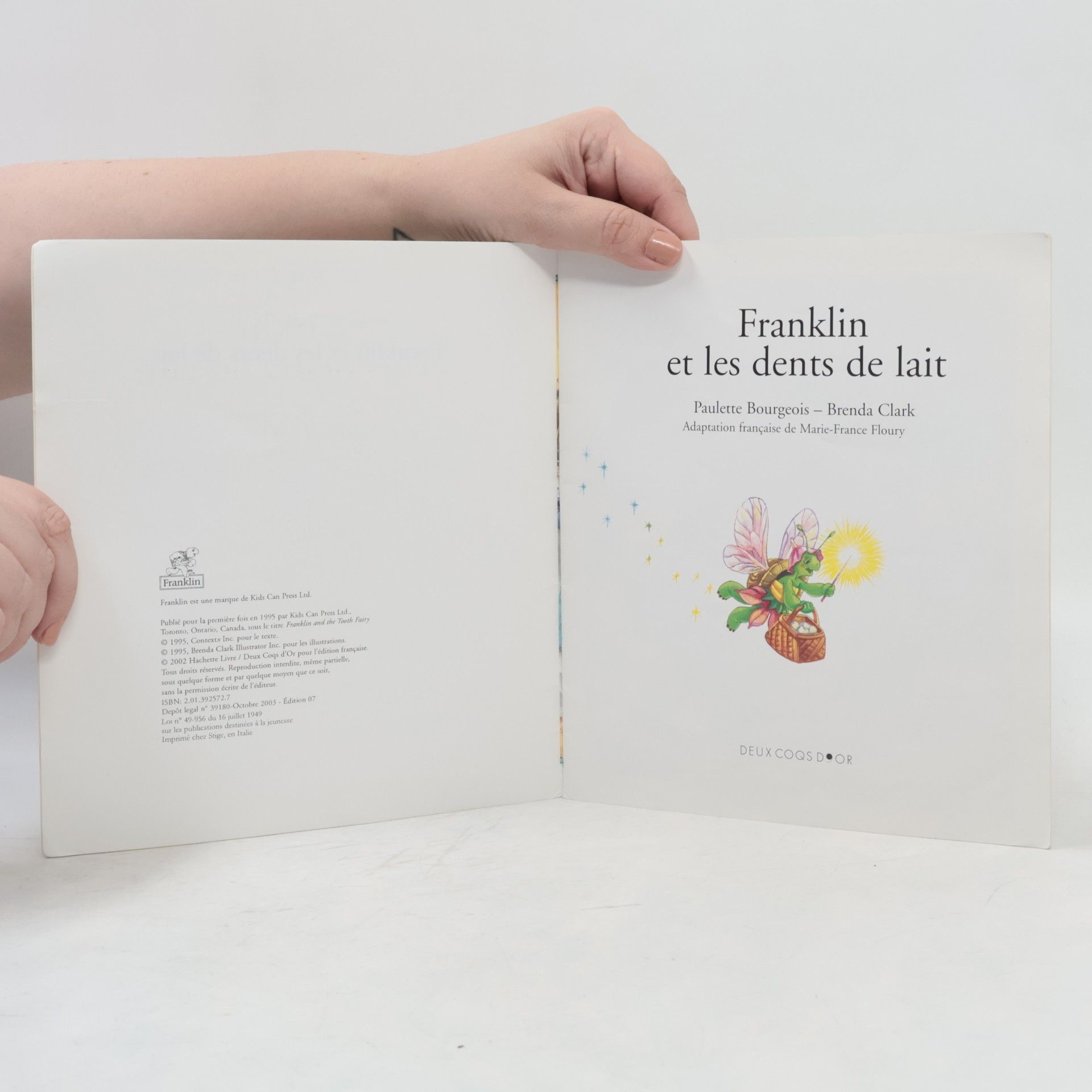 Paulette Bourgeois Franklin et les dents de lait