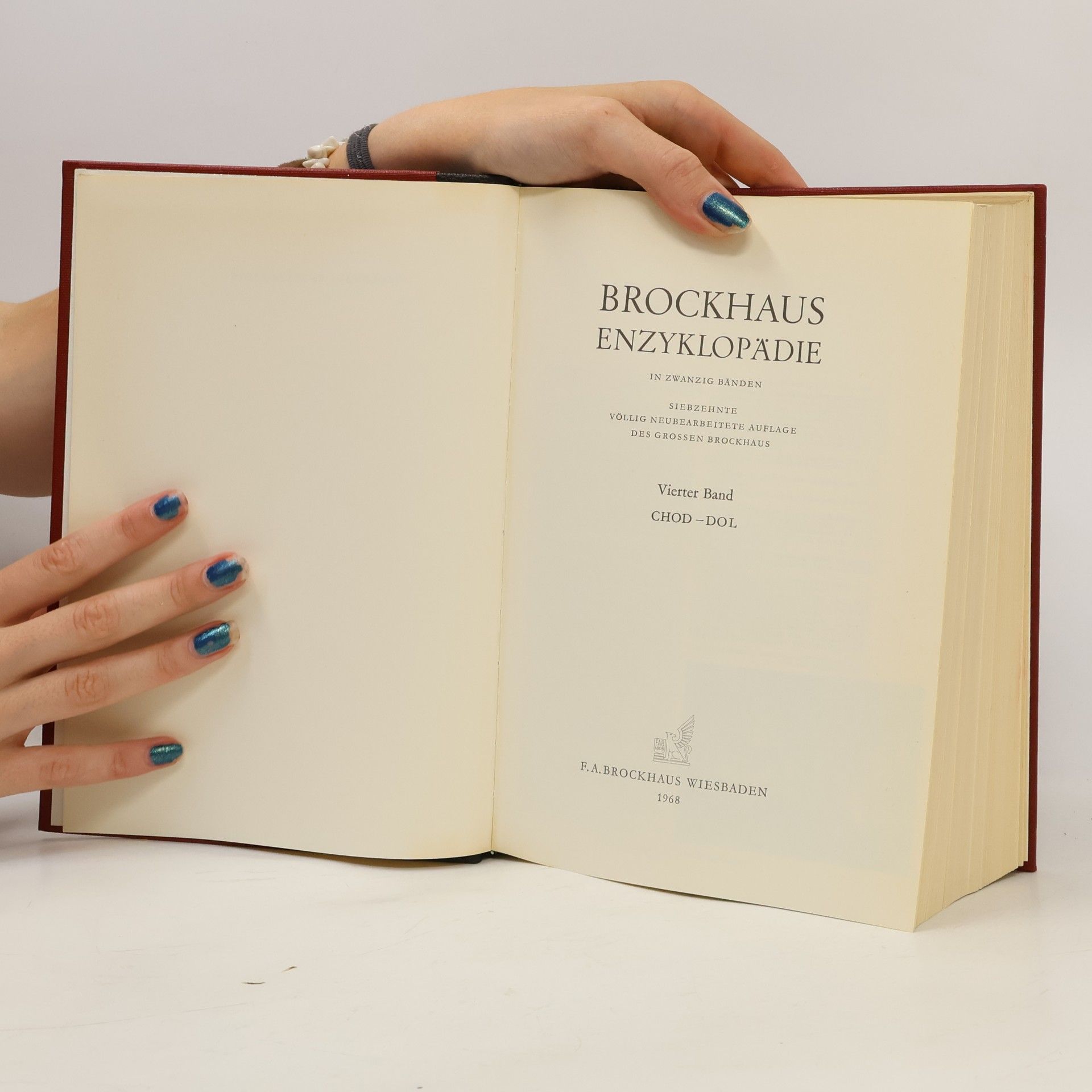 Autorenkollektiv Brockhaus Enzyklopädie 4. CHOD-DOL