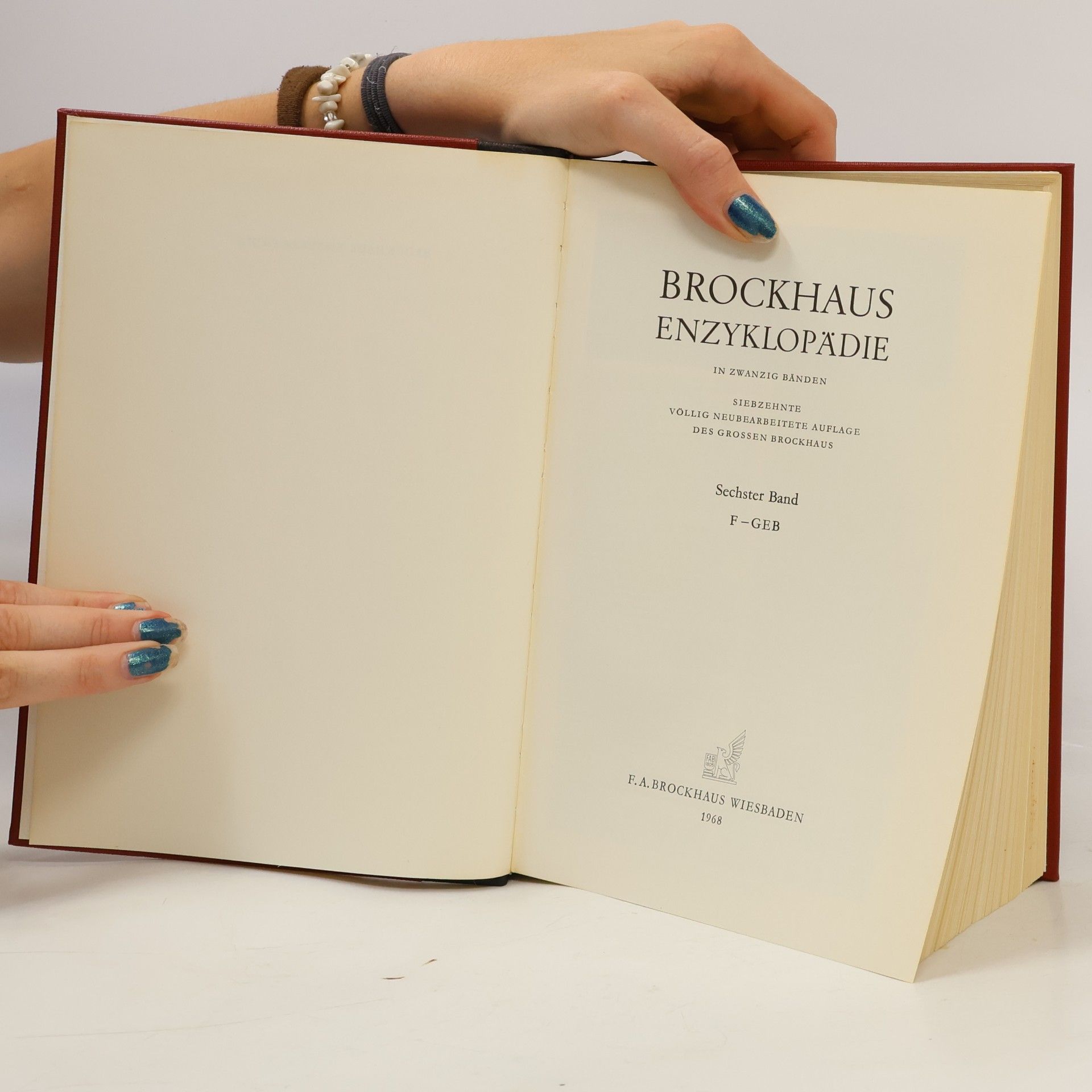 Various authors Brockhaus Enzyklopädie 6
