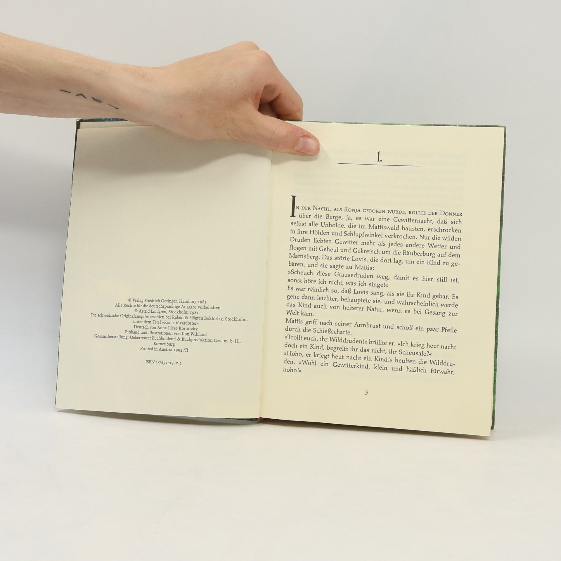 Astrid Lindgren Ronja Räubertochter