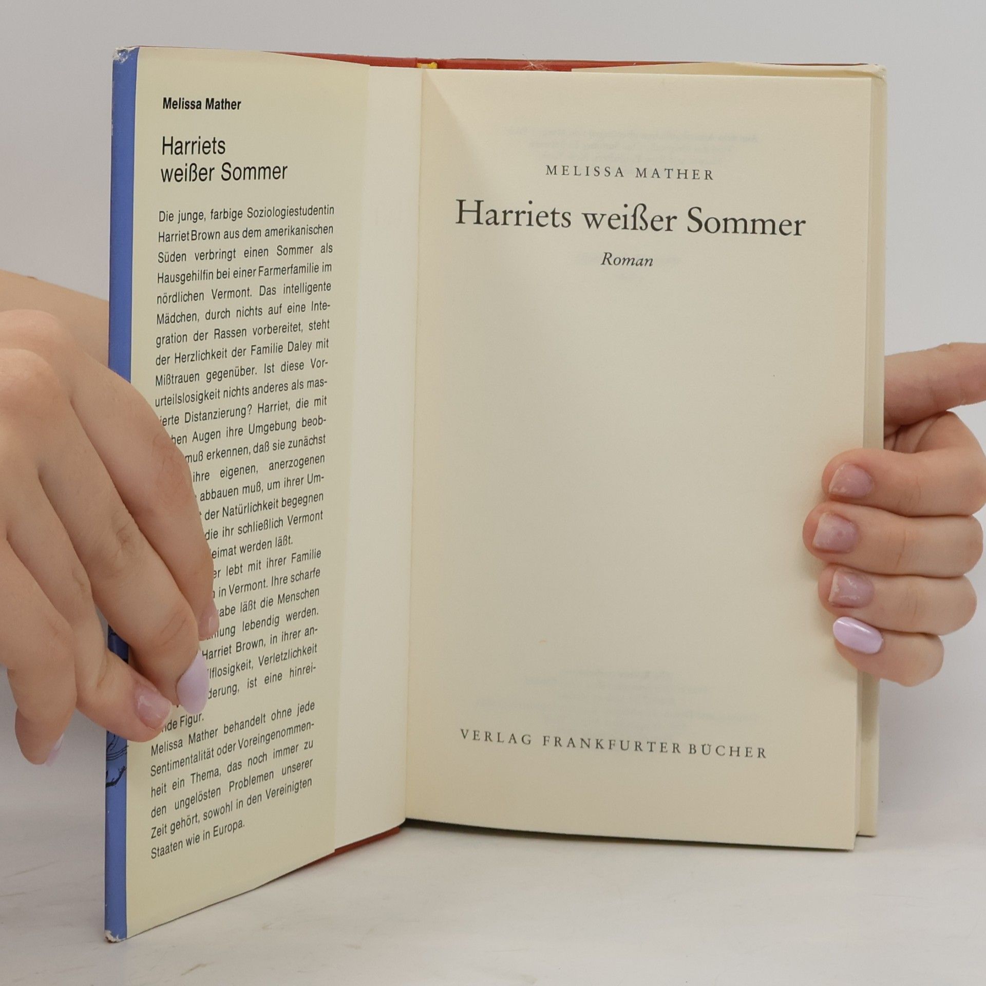 Melissa Mather Harriets weisser Sommer