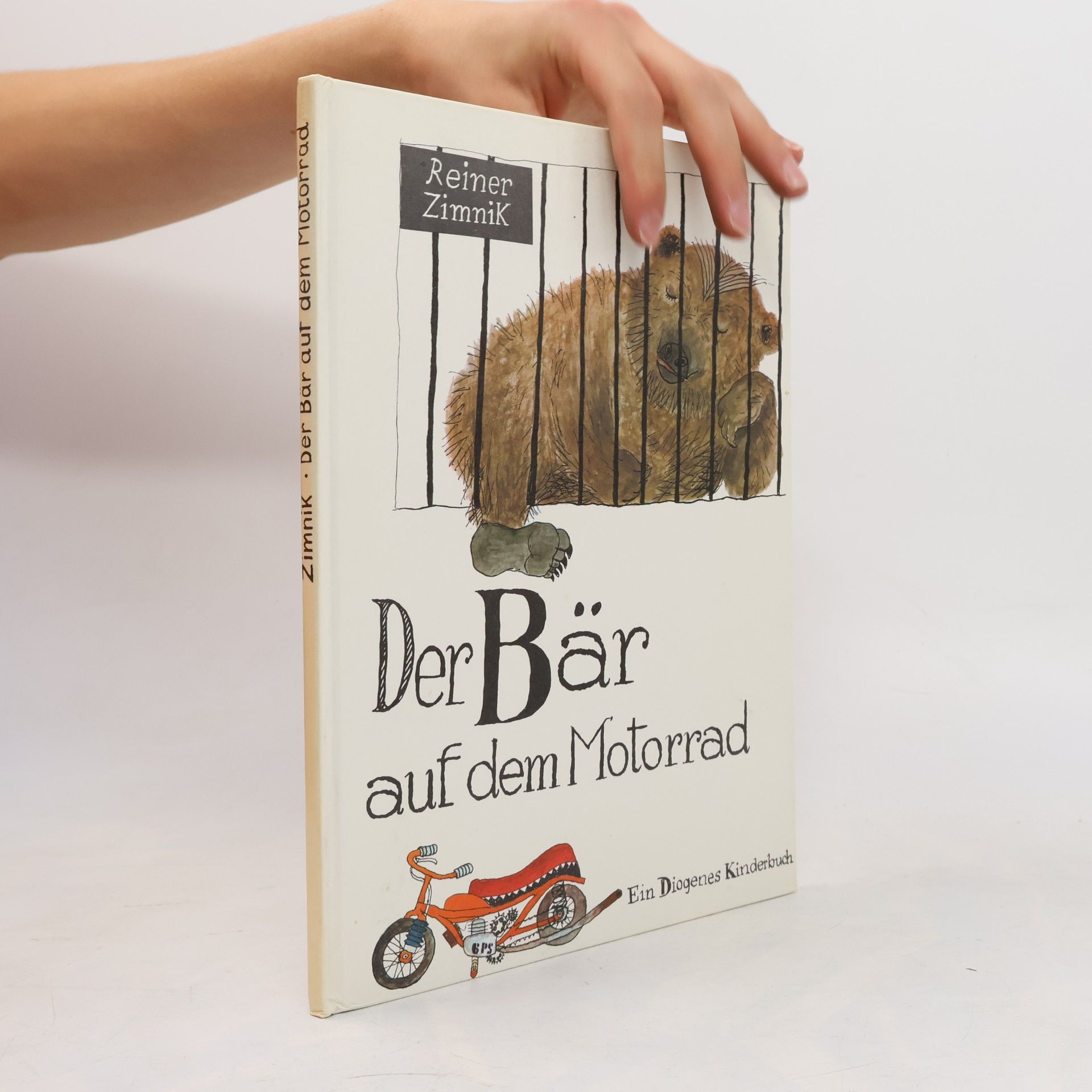 Reiner Zimnik Diogenes Kinderbuch: Der Bär auf dem Motorrad
