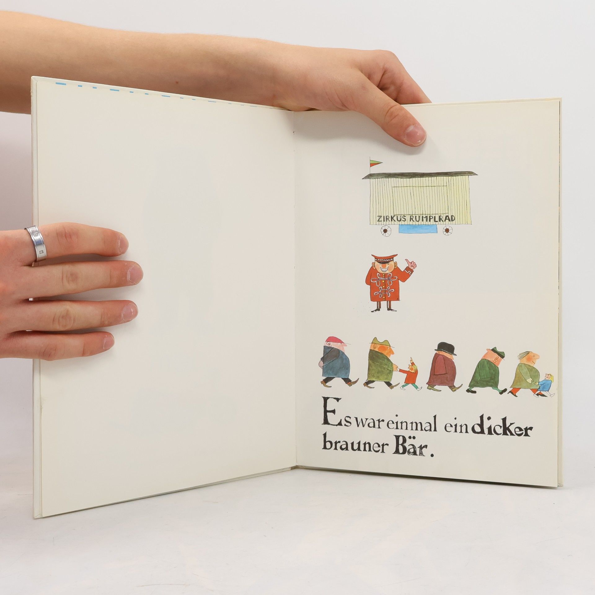 Reiner Zimnik Diogenes Kinderbuch: Der Bär auf dem Motorrad